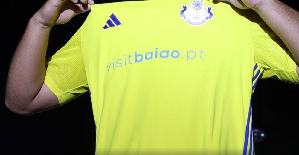 Habitual sorteio de uma t-shirt da Associação Desportiva de Baião vai reverter para os Bombeiros Voluntários de Baião