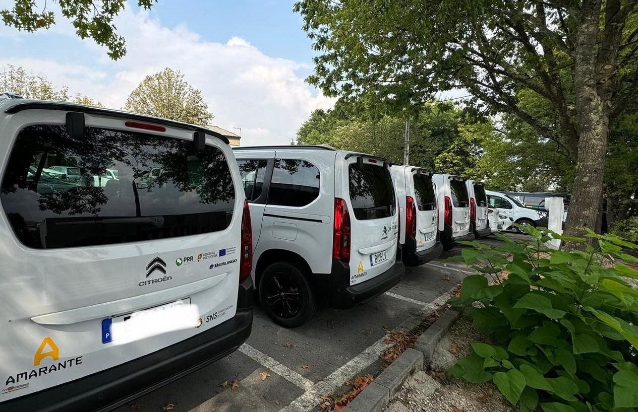 Município de Amarante entregou sete viaturas elétricas à Unidade Local de Saúde do Tâmega e Sousa