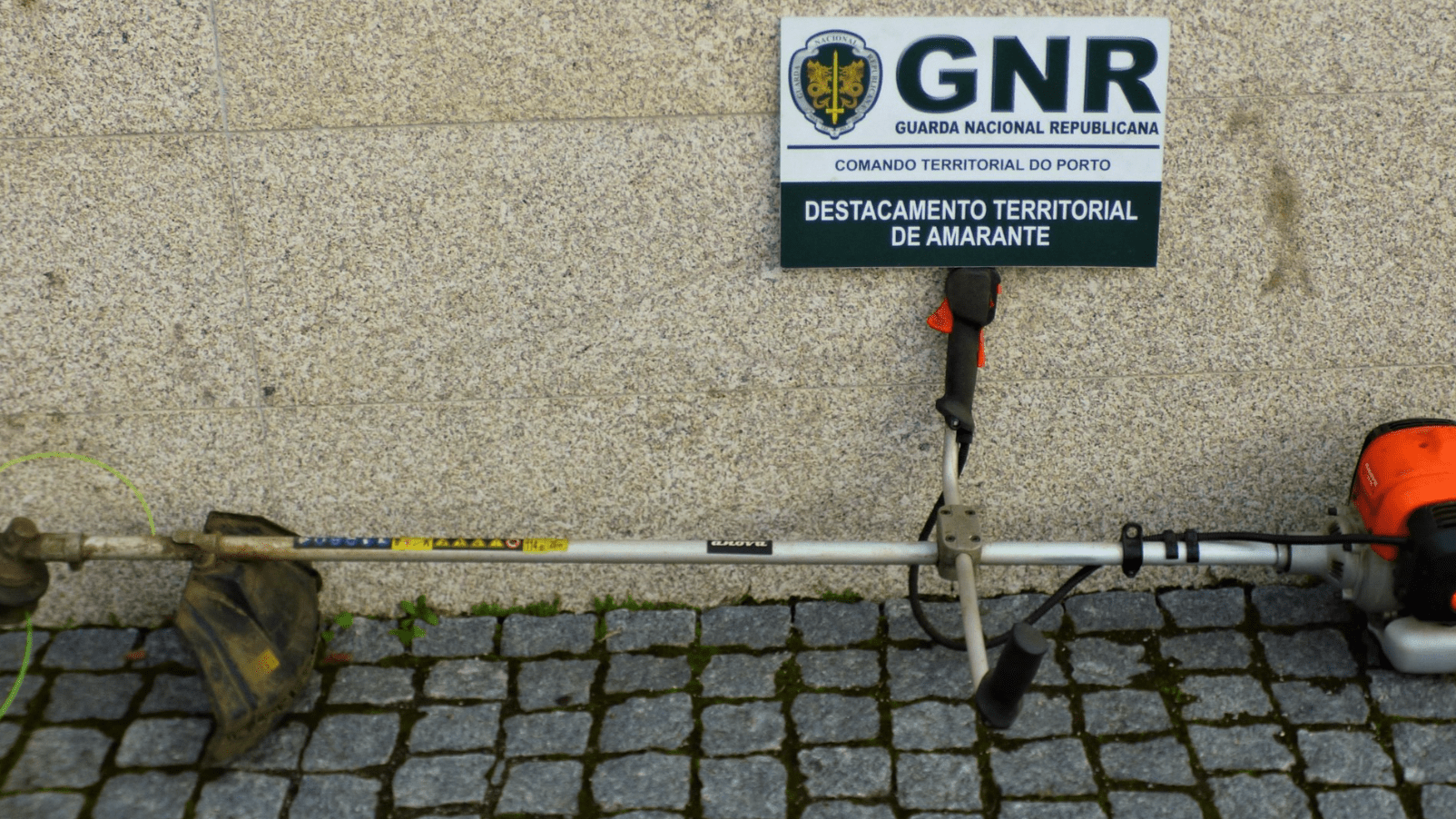 GNR recuperou máquina agrícola no valor de 200 euros furtada em Amarante