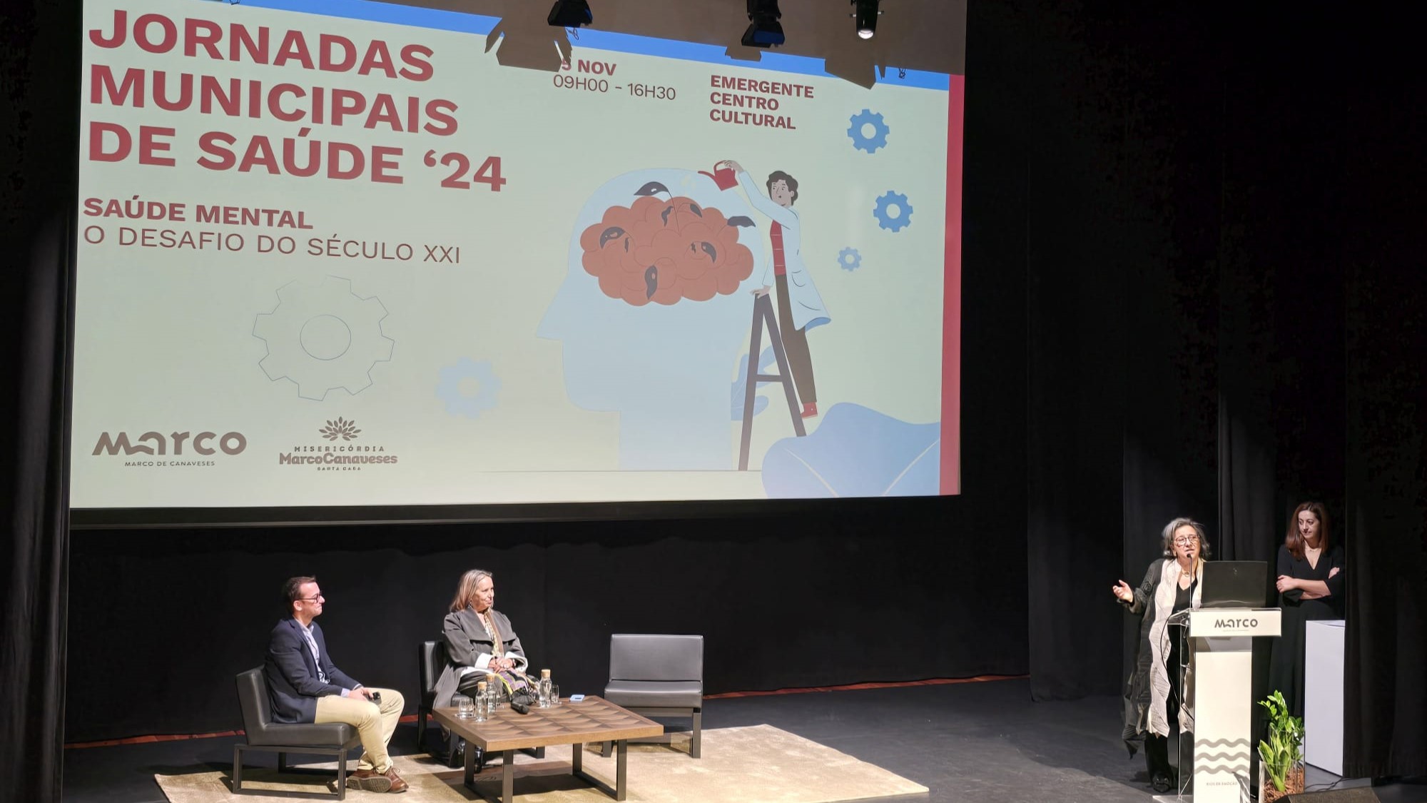 Jornadas Municipais de Saúde do Marco colocaram especialistas a debater a saúde mental