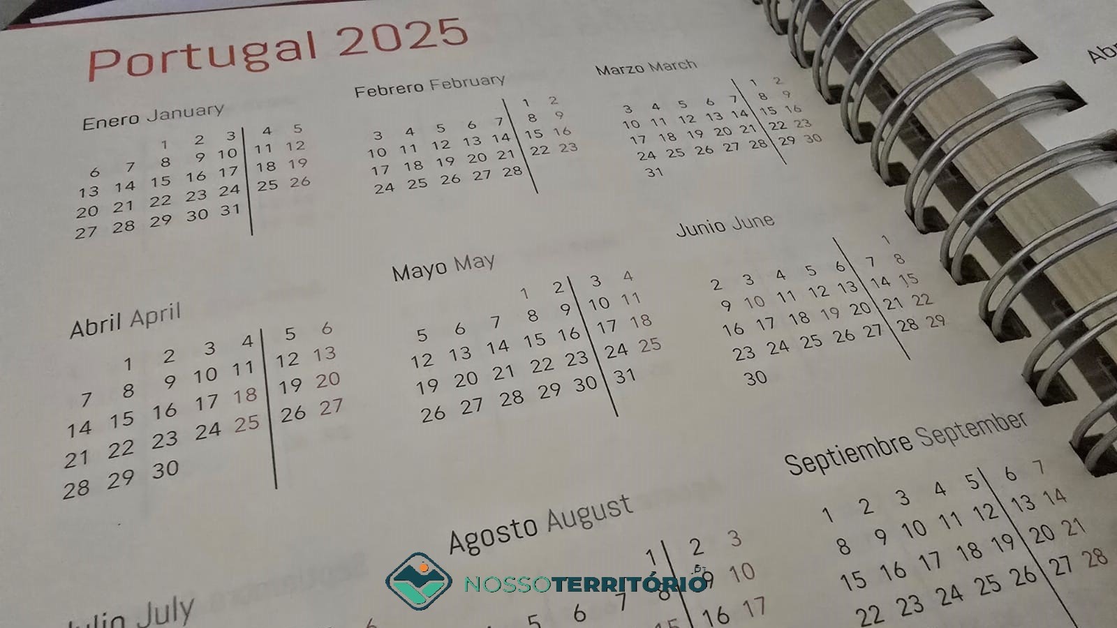 2025 tem nove feriados em dias úteis, cinco com possibilidade de fazer ponte e o S. Bartolomeu a um domingo