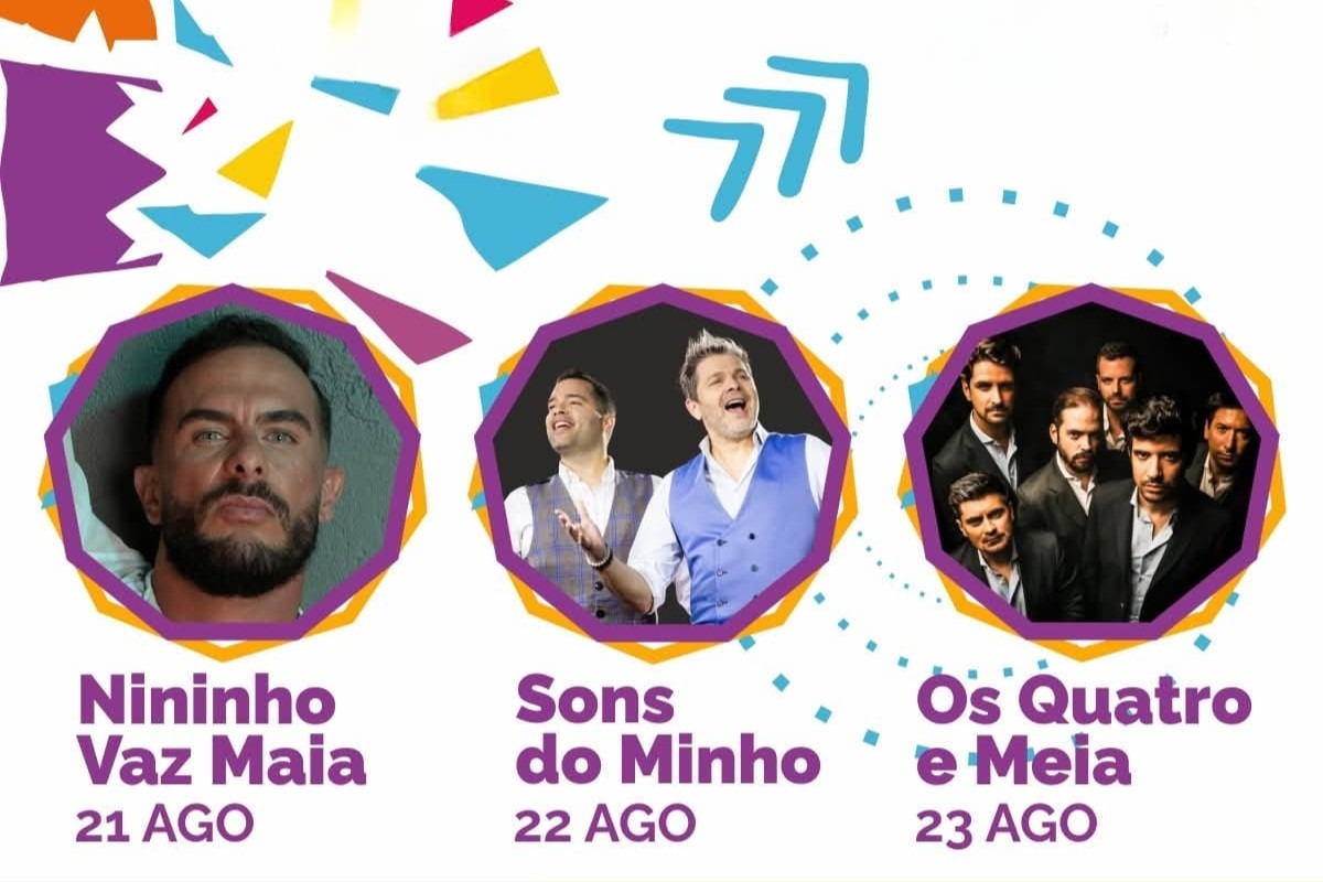 Nininho Vaz Maia, Os Quatro e Meia e Sons do Minho confirmados nas Festas de S. Bartolomeu em Baião