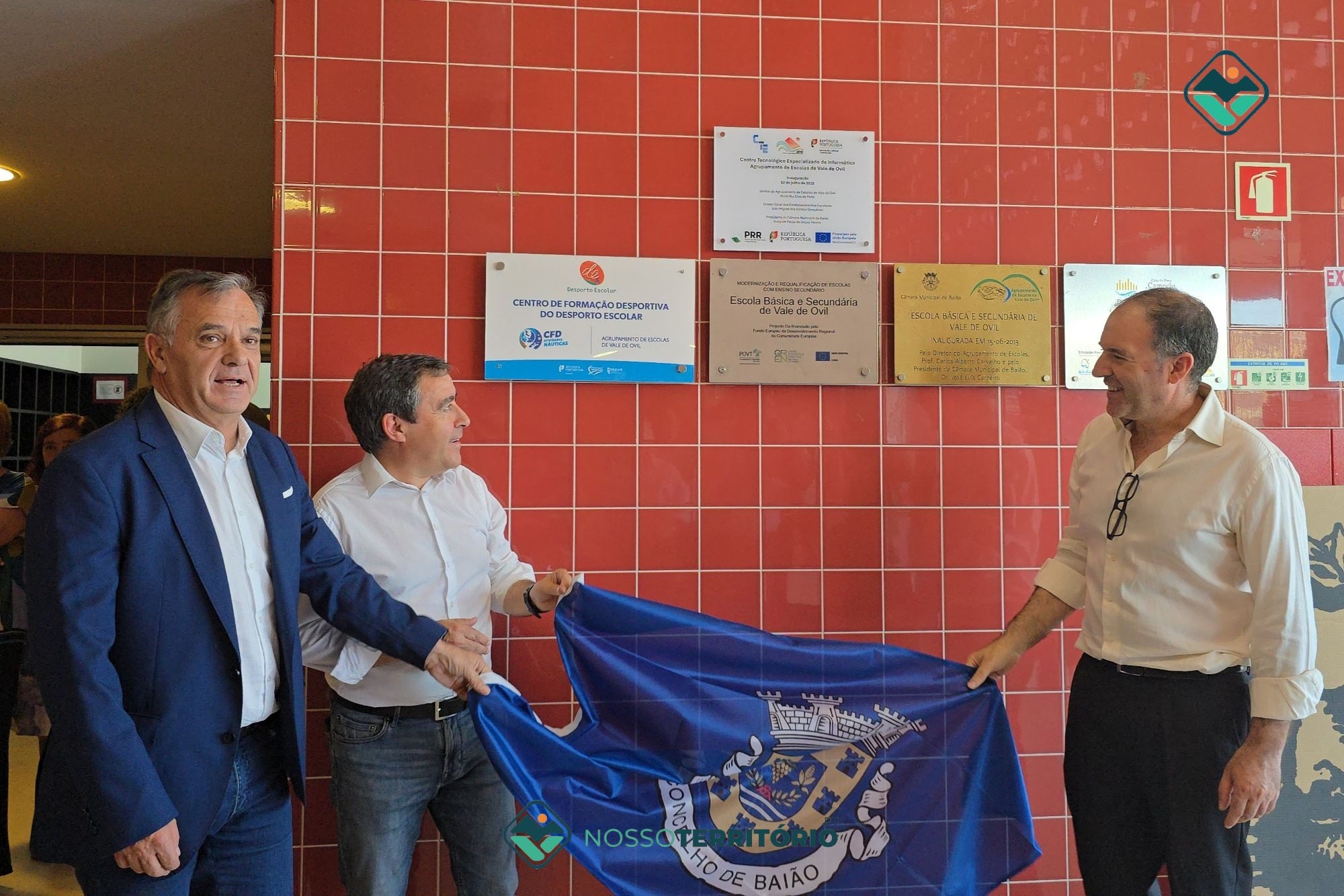 Agrupamento de Escolas de Vale de Ovil inaugurou Centro Tecnológico Especializado de Informática (C/VÍDEO)