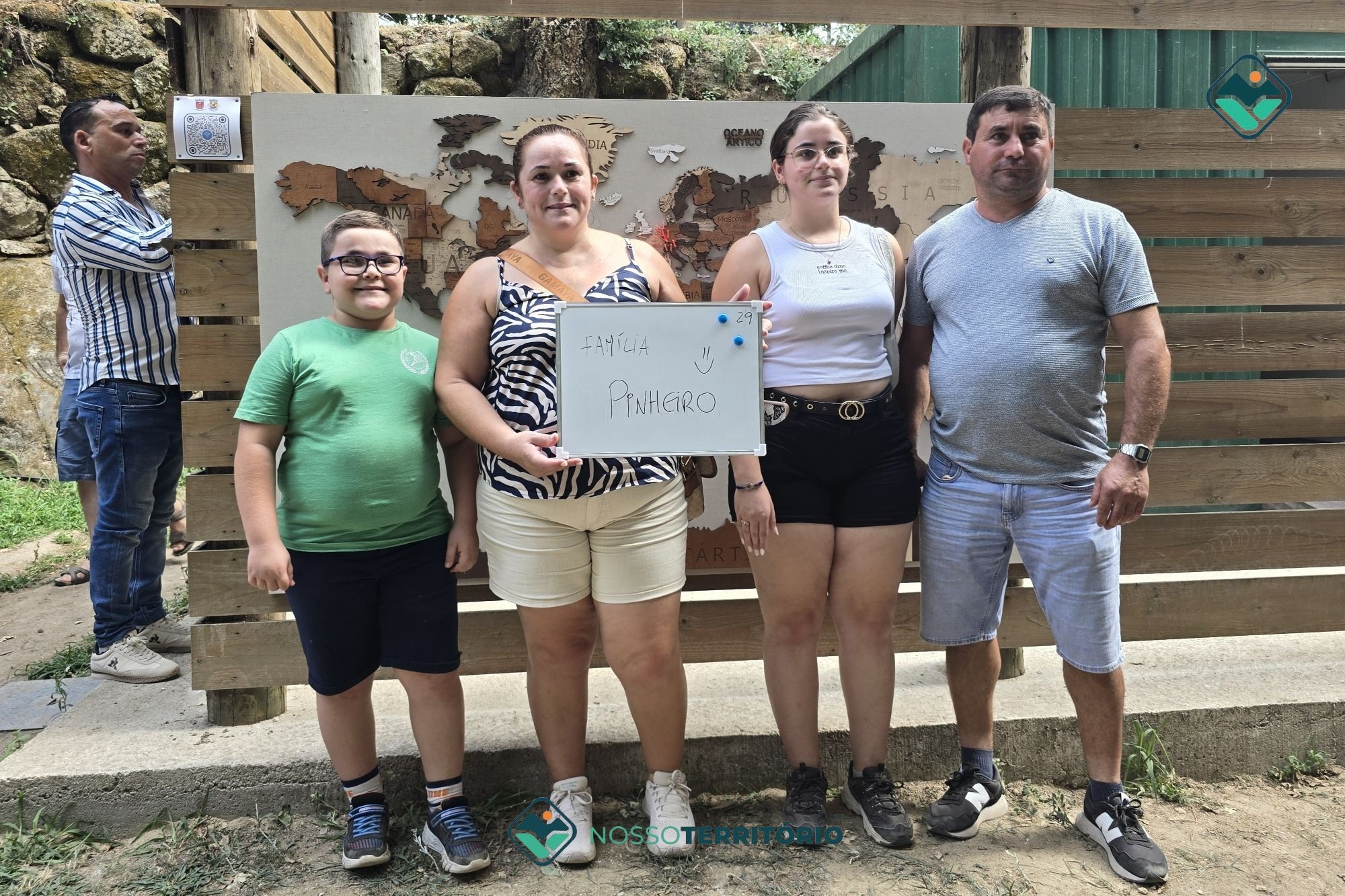 Baião criou um mapa do mundo que mostra os países de acolhimento dos emigrantes do concelho