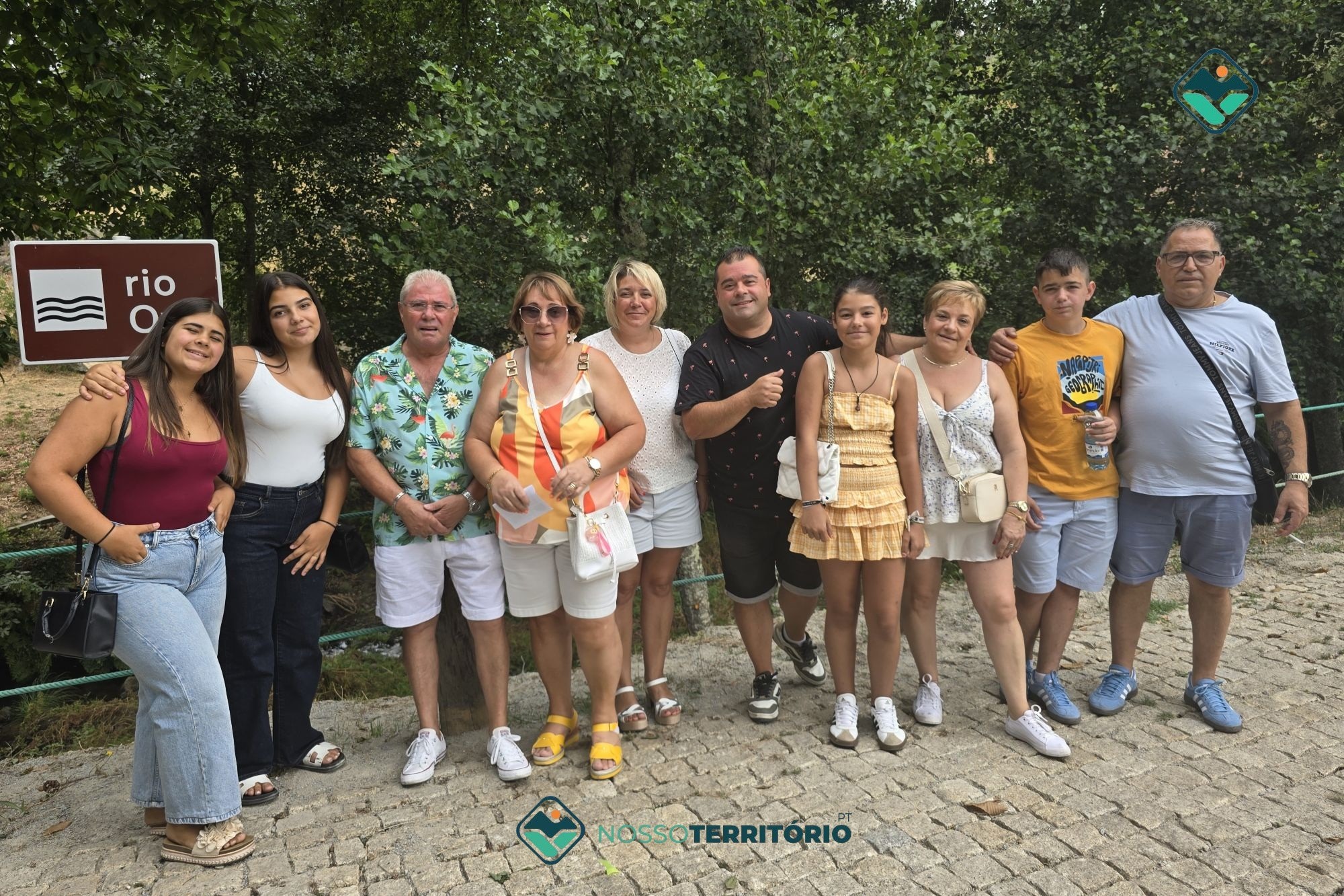 Maria Barbosa e a família são presença assídua no Encontro Concelhio de Emigrantes de Baião