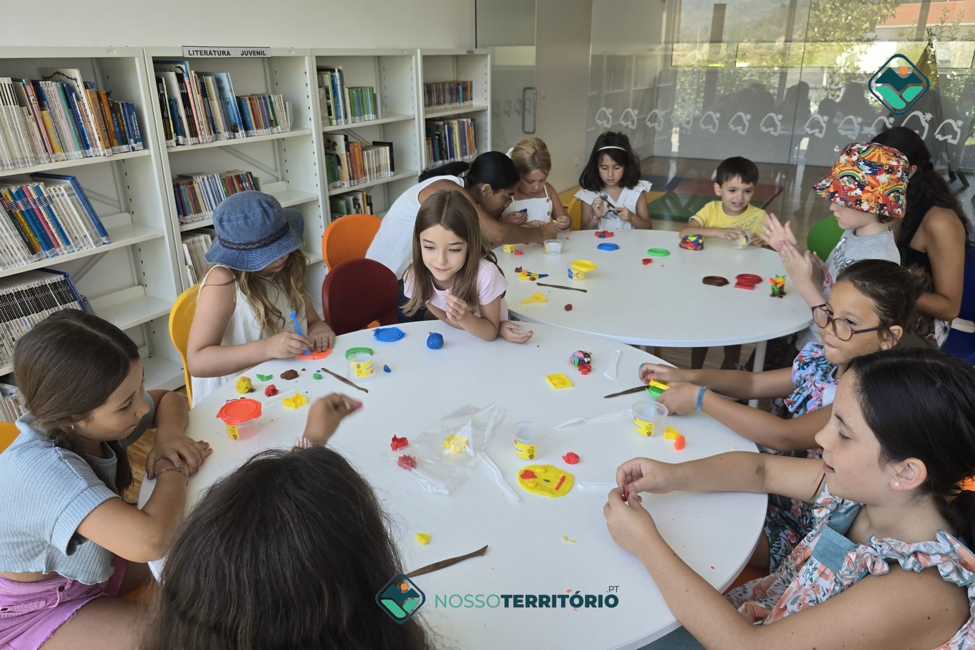 Férias Divertidas na Biblioteca Municipal António Mota oferecem aos mais novos uma viagem pelos livros