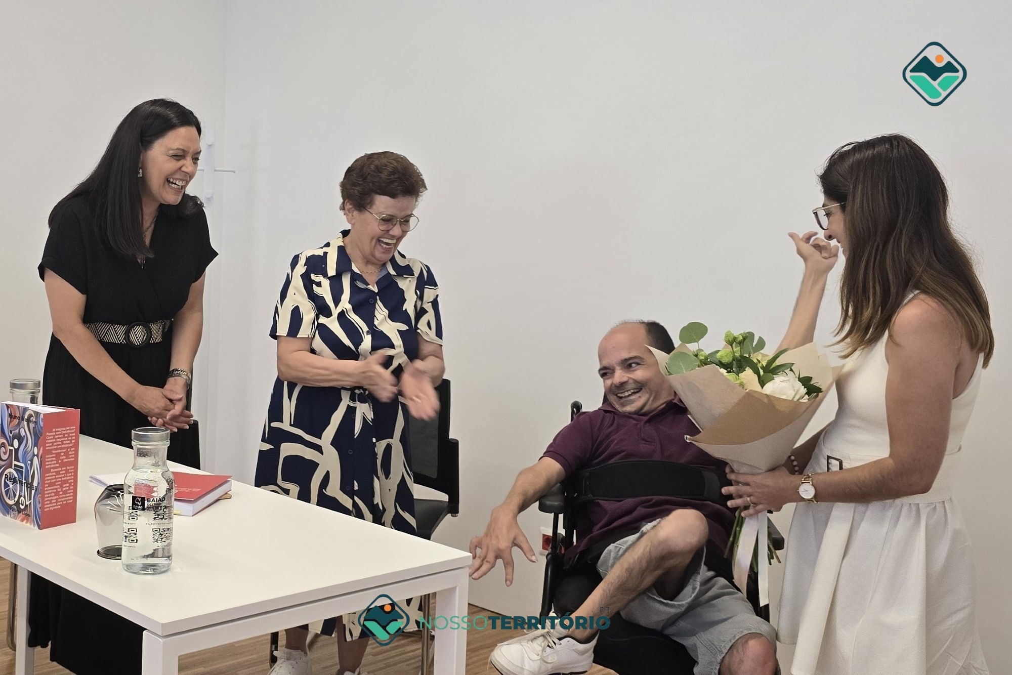 Biblioteca Municipal António Mota recebeu Nuno Meireles com o livro Resiliências