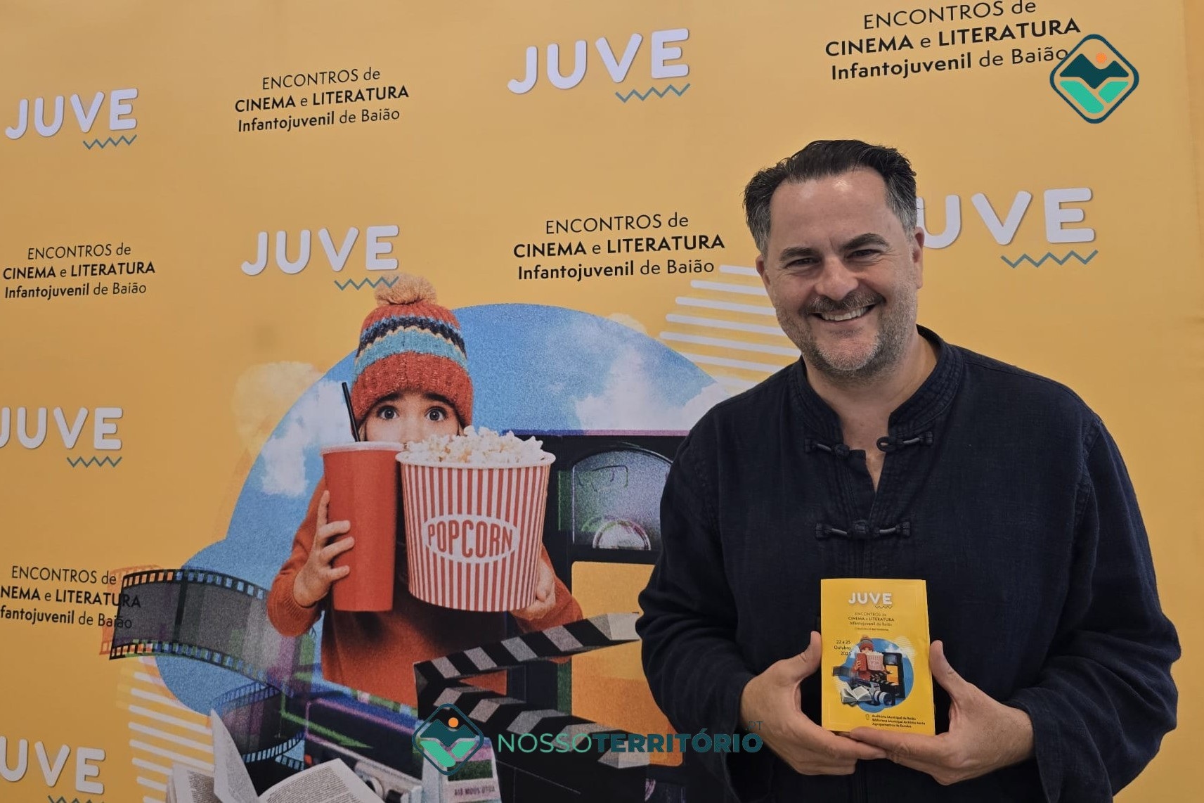 Rui Tendinha está em Baião para o JUVE que este ano tem a estreia nacional do clássico de Chaplin “A Quimera do Ouro”