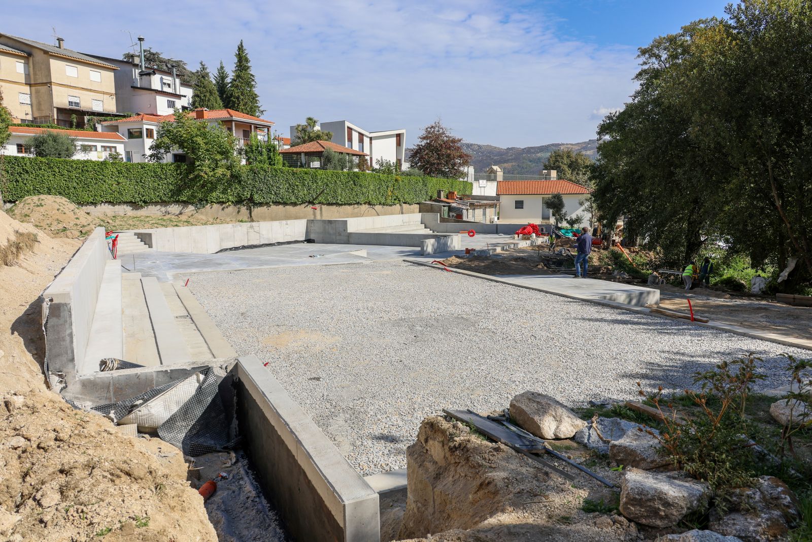 Baião está a transformar cinco hectares de terreno no centro da vila em parque para lazer, desporto e habitação