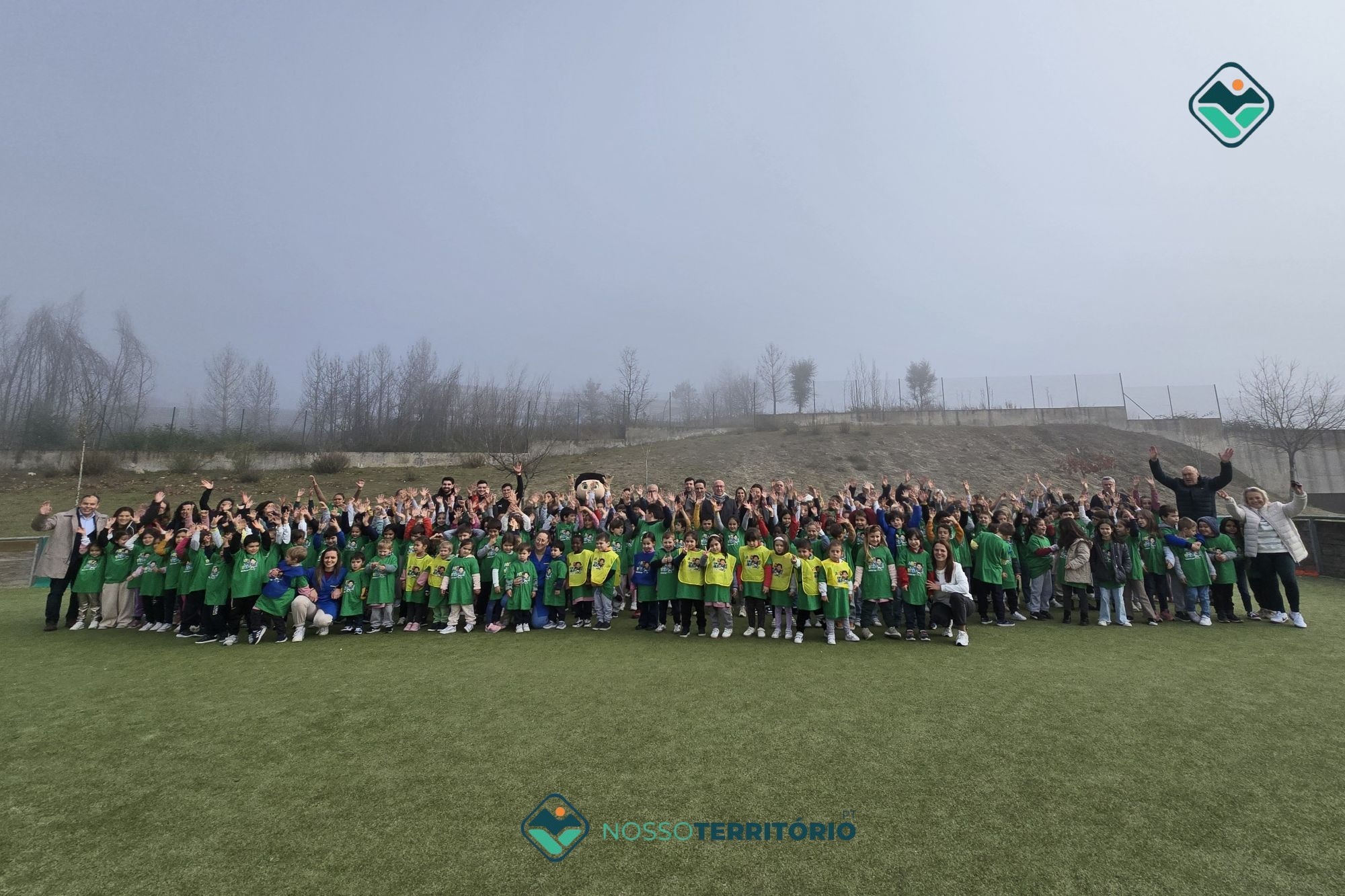 ABC da Bola chega a cerca de 400 crianças de Baião após expansão ao Agrupamento de Escolas de Eiriz (C/VÍDEO)