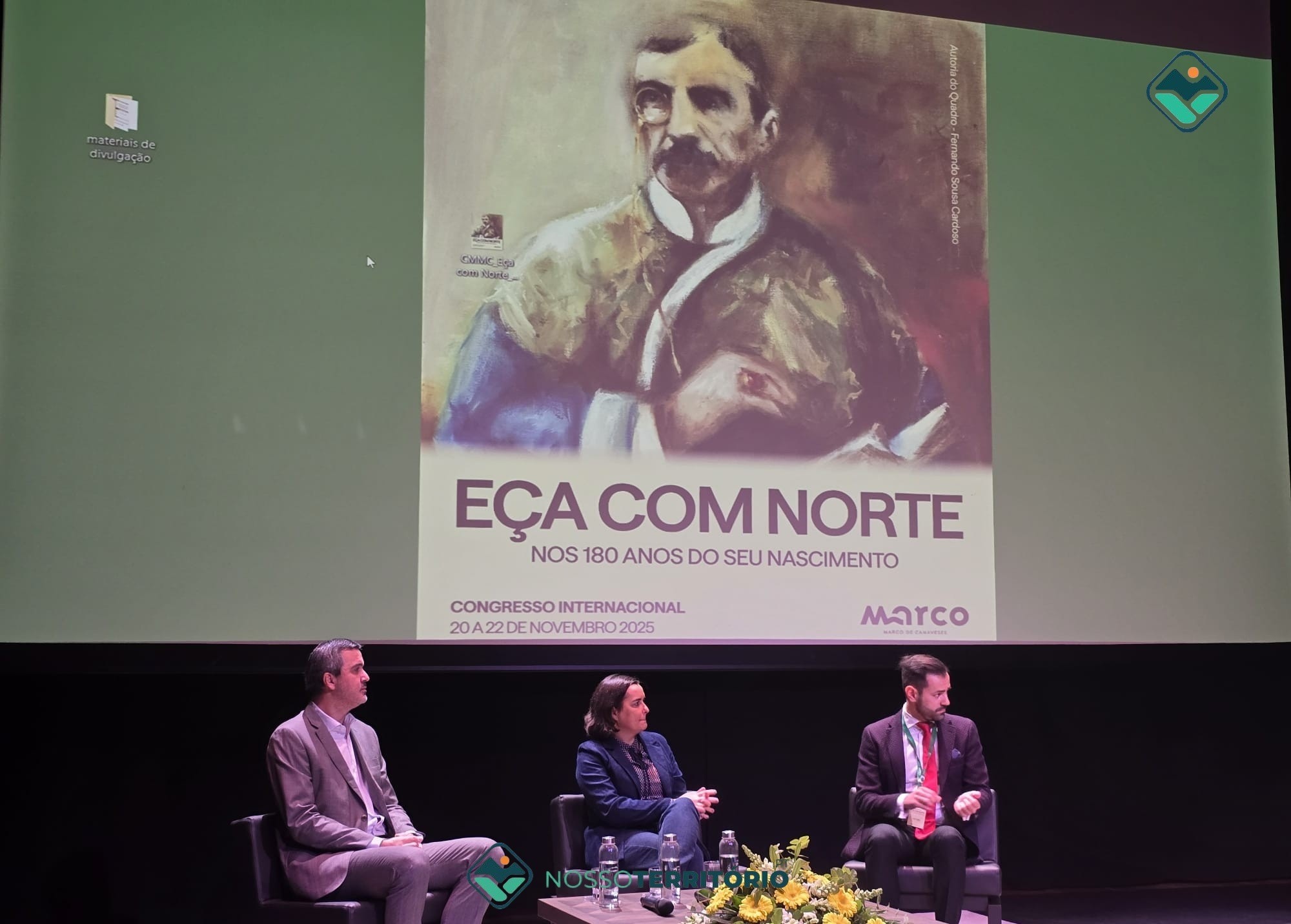 Fundação Eça de Queiroz expõe peças do seu espólio no Congresso Internacional “Eça com Norte” que decorre em Marco de Canaveses