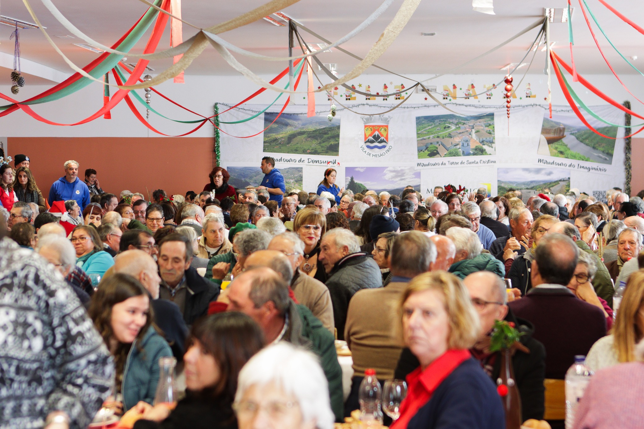 Mesão Frio celebra a época natalícia com os seniores na tradicional Festa de Natal Sénior