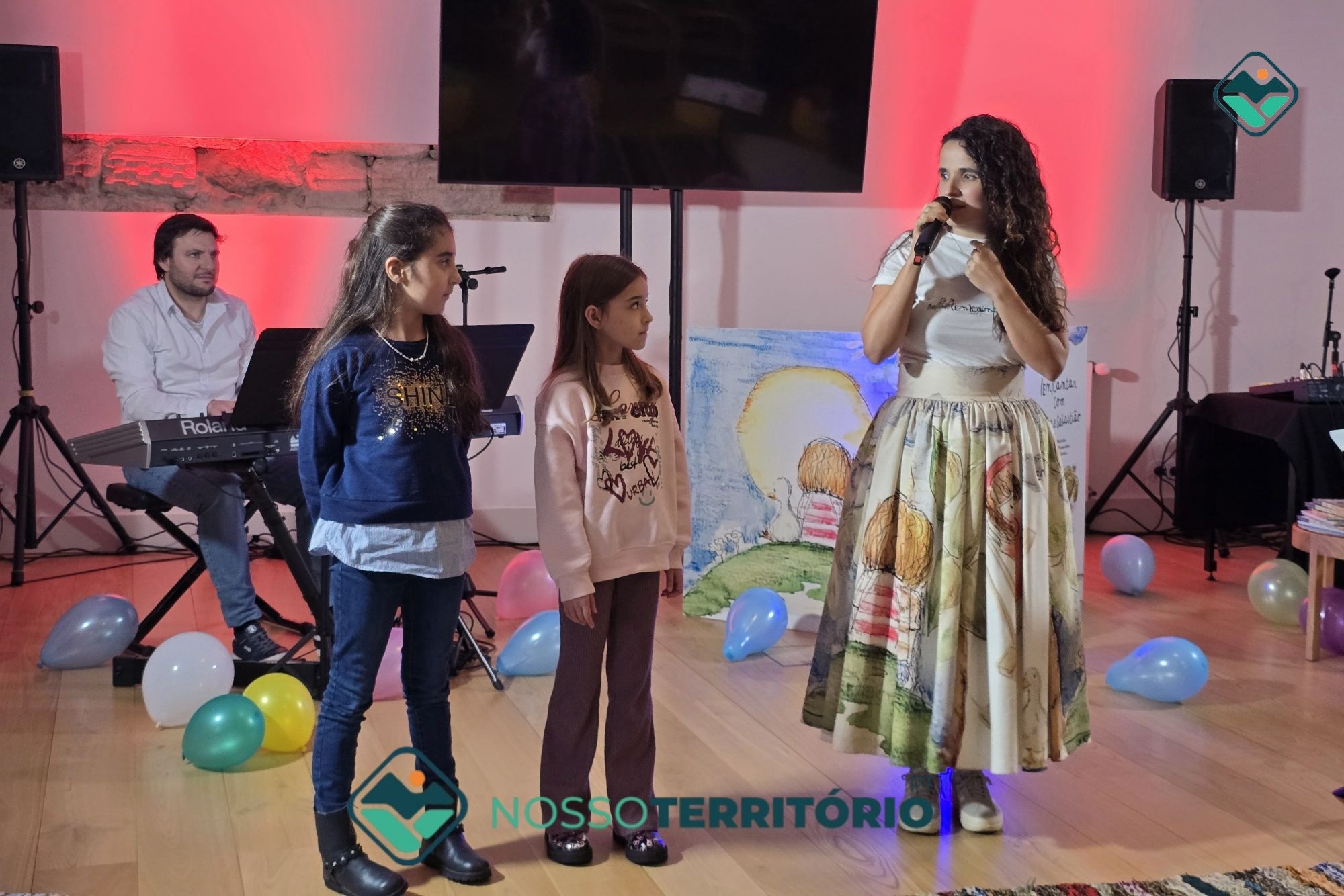 Sara Meireles e Tiago Ferreira levaram histórias de (En)Cantar ao MACC Baião (C/VÍDEO)