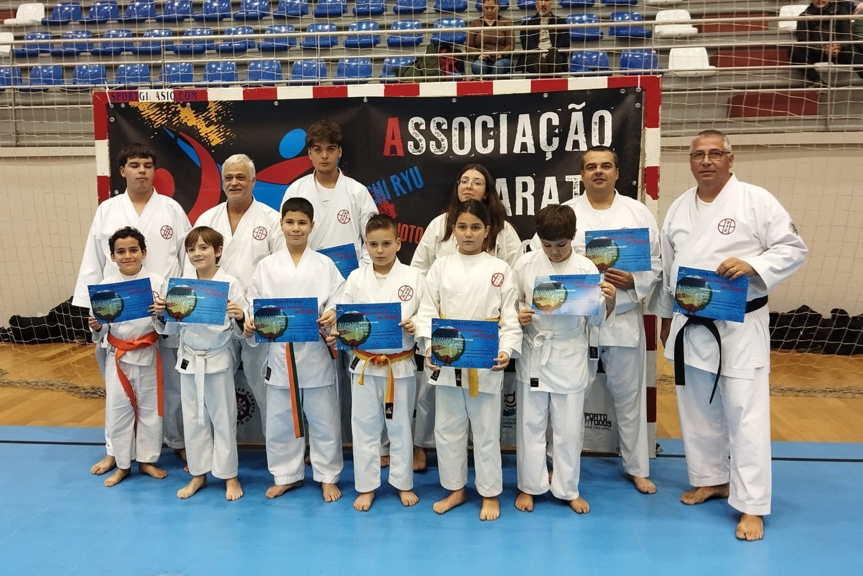 Associação Artes Marciais – EKA Baião participou no Estágio de Natal da Associação Karaté do Porto