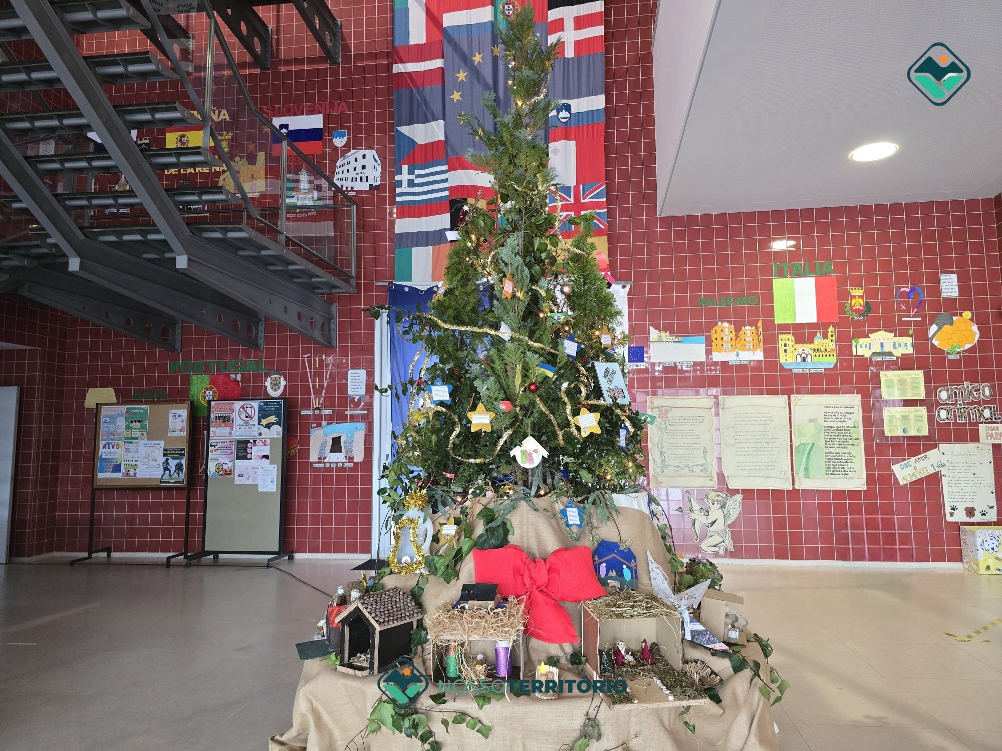 “Árvore da União” do AEVO envolve a comunidade e dá mote a uma campanha solidária na escola (C/VÍDEO)