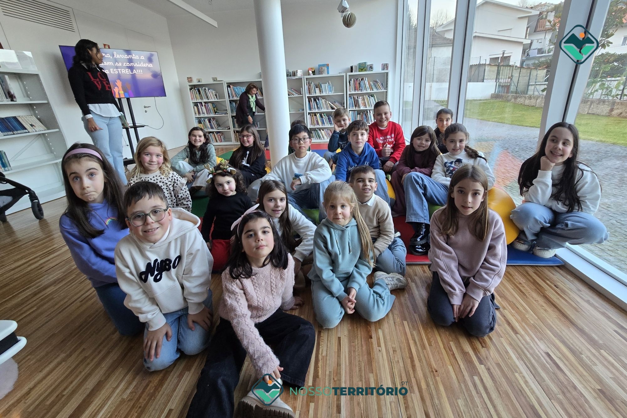 Crianças terminaram o ano com atividades animadas na Biblioteca Municipal António Mota (C/VÍDEO)
