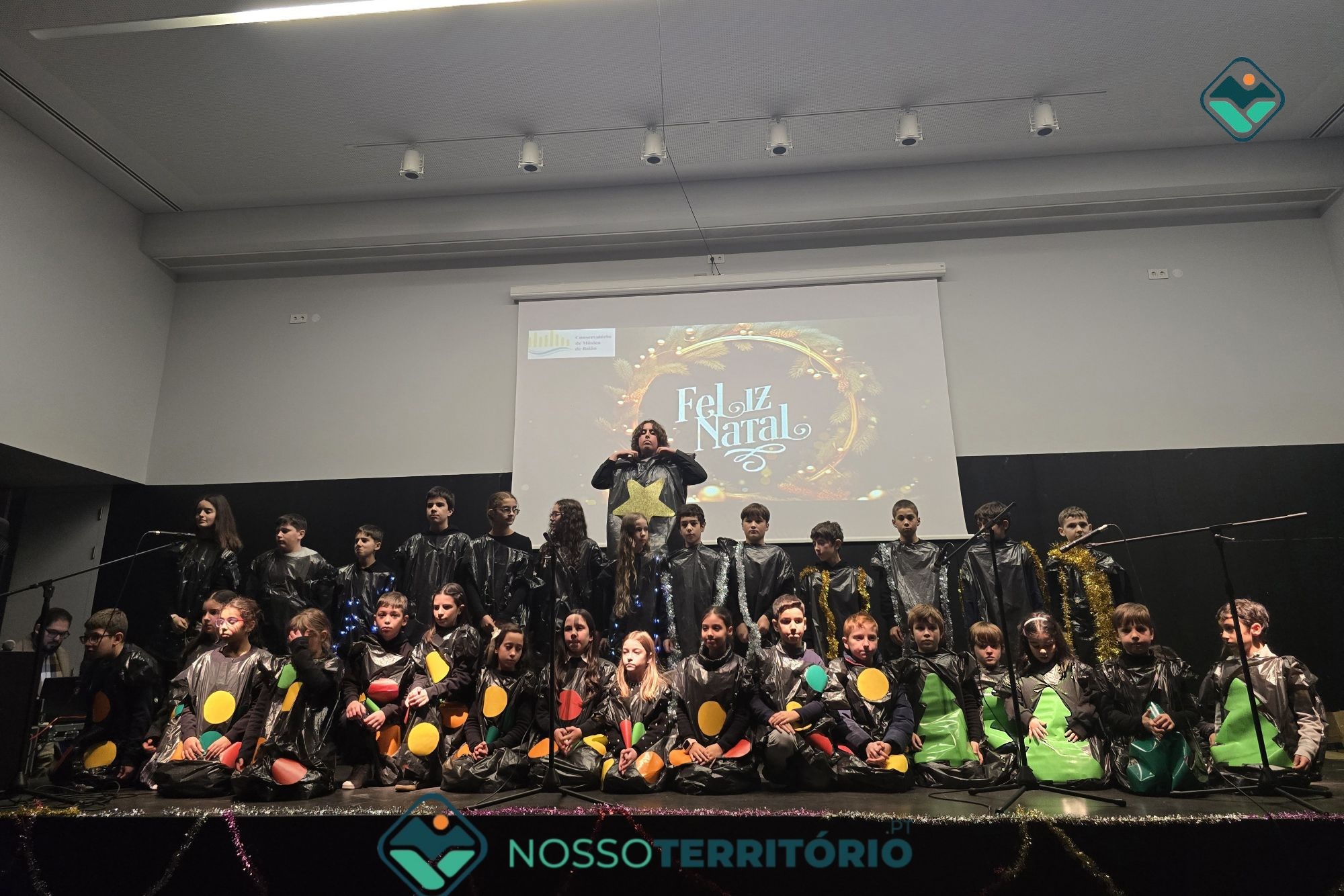 Alunos das classes de conjunto do Conservatório de Música de Baião protagonizaram Concerto de Natal (C/VÍDEO)