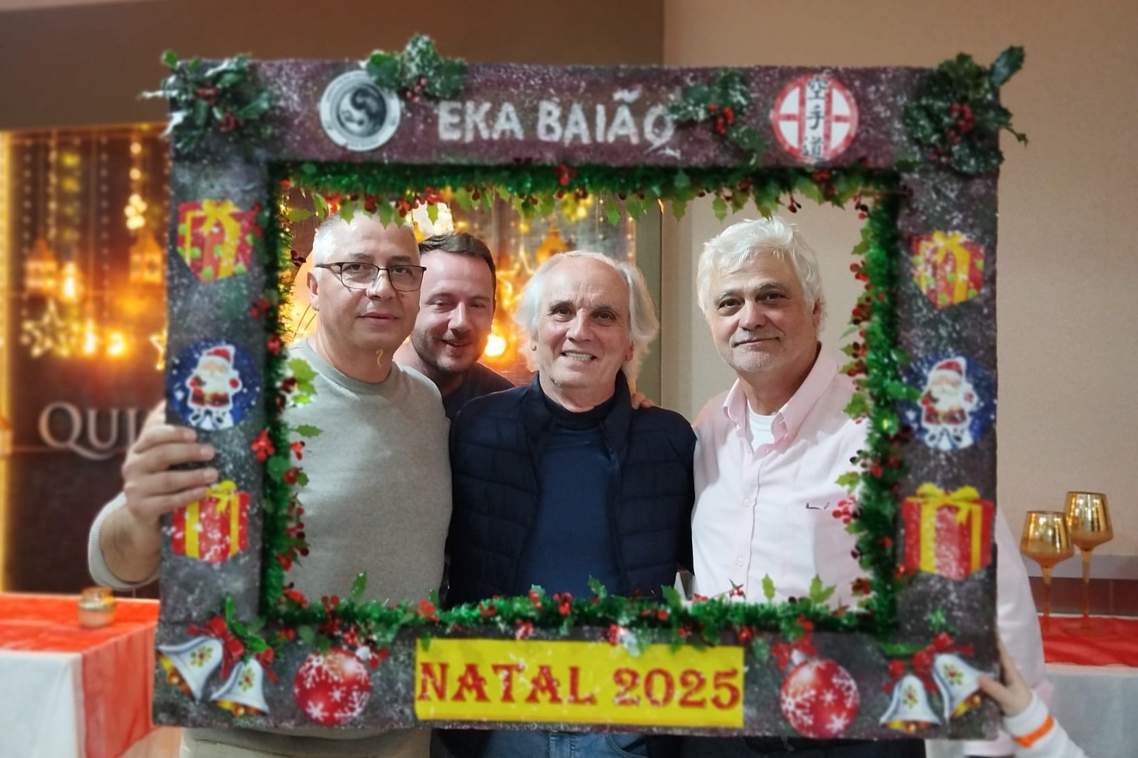 Associação Artes Marciais – EKA Baião juntou atletas e familiares no tradicional jantar de Natal