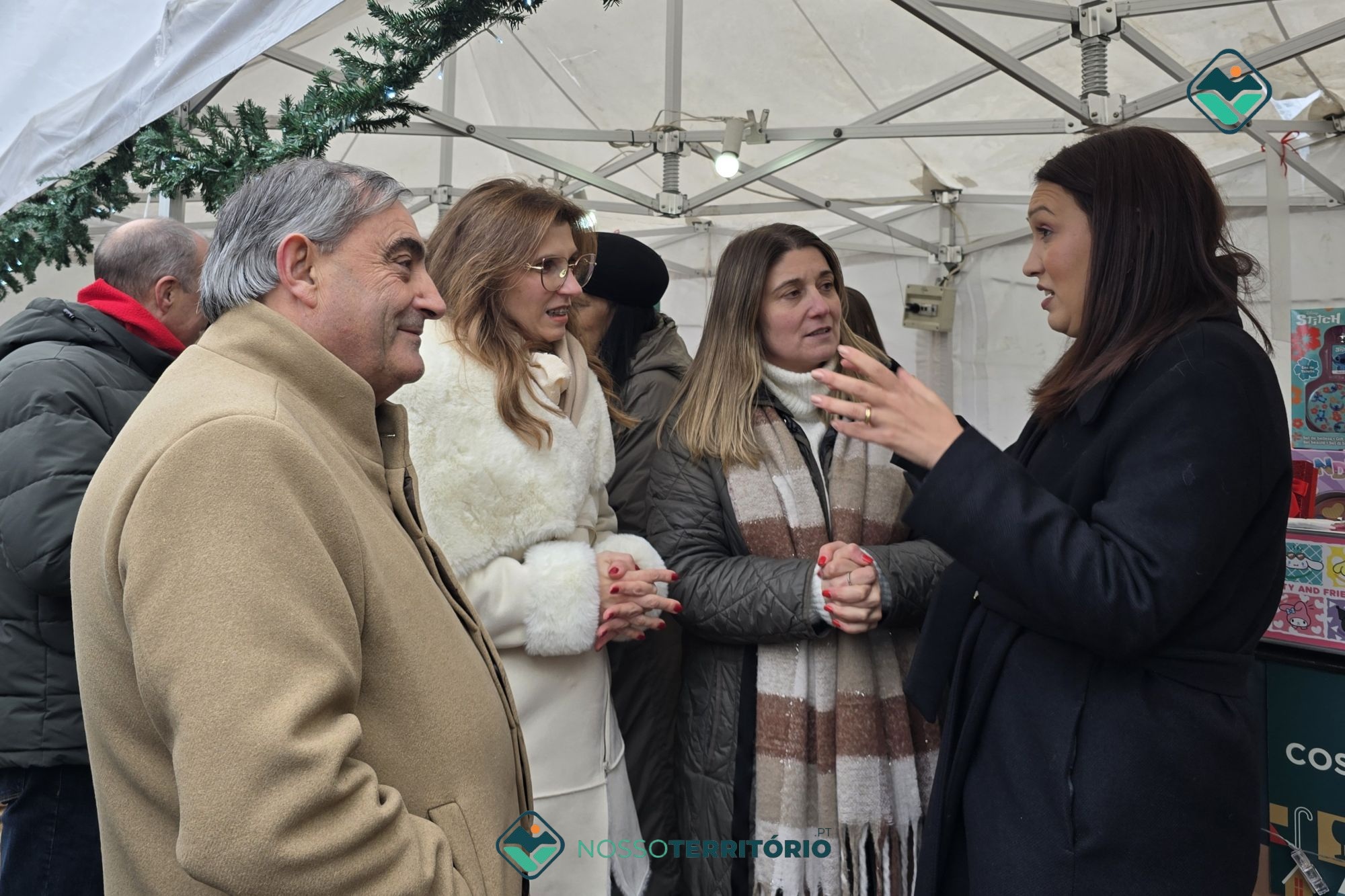 Executivo Municipal de Baião recolheu sugestões dos expositores para melhorar Mercado de Natal em 2026