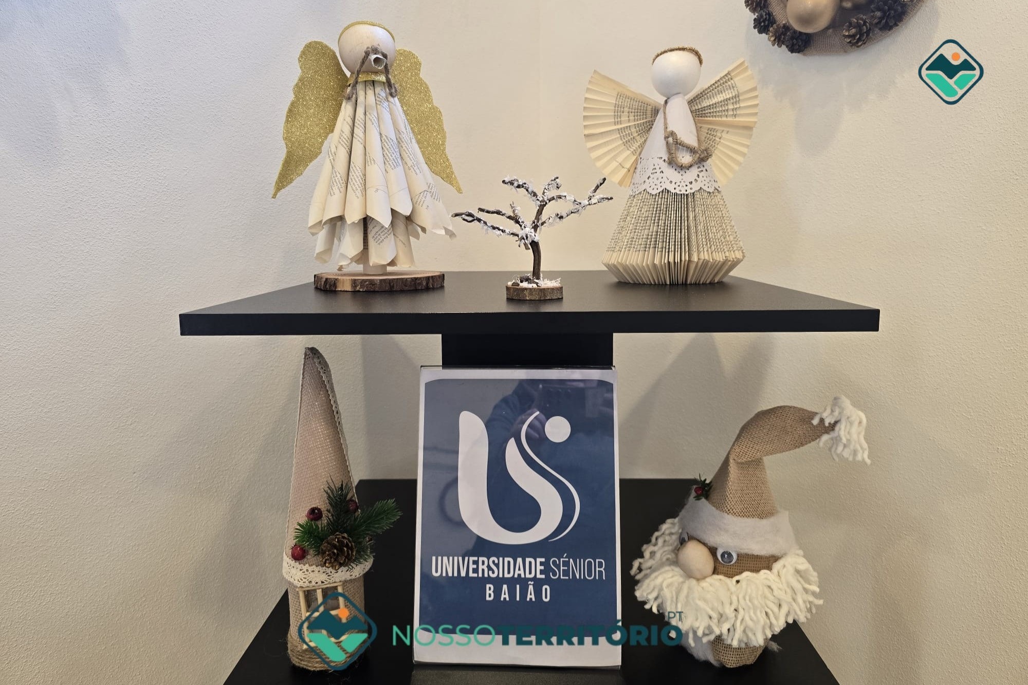 “Natal Verde” reúne trabalhos natalícios dos alunos da Universidade Sénior de Baião (C/VÍDEO)
