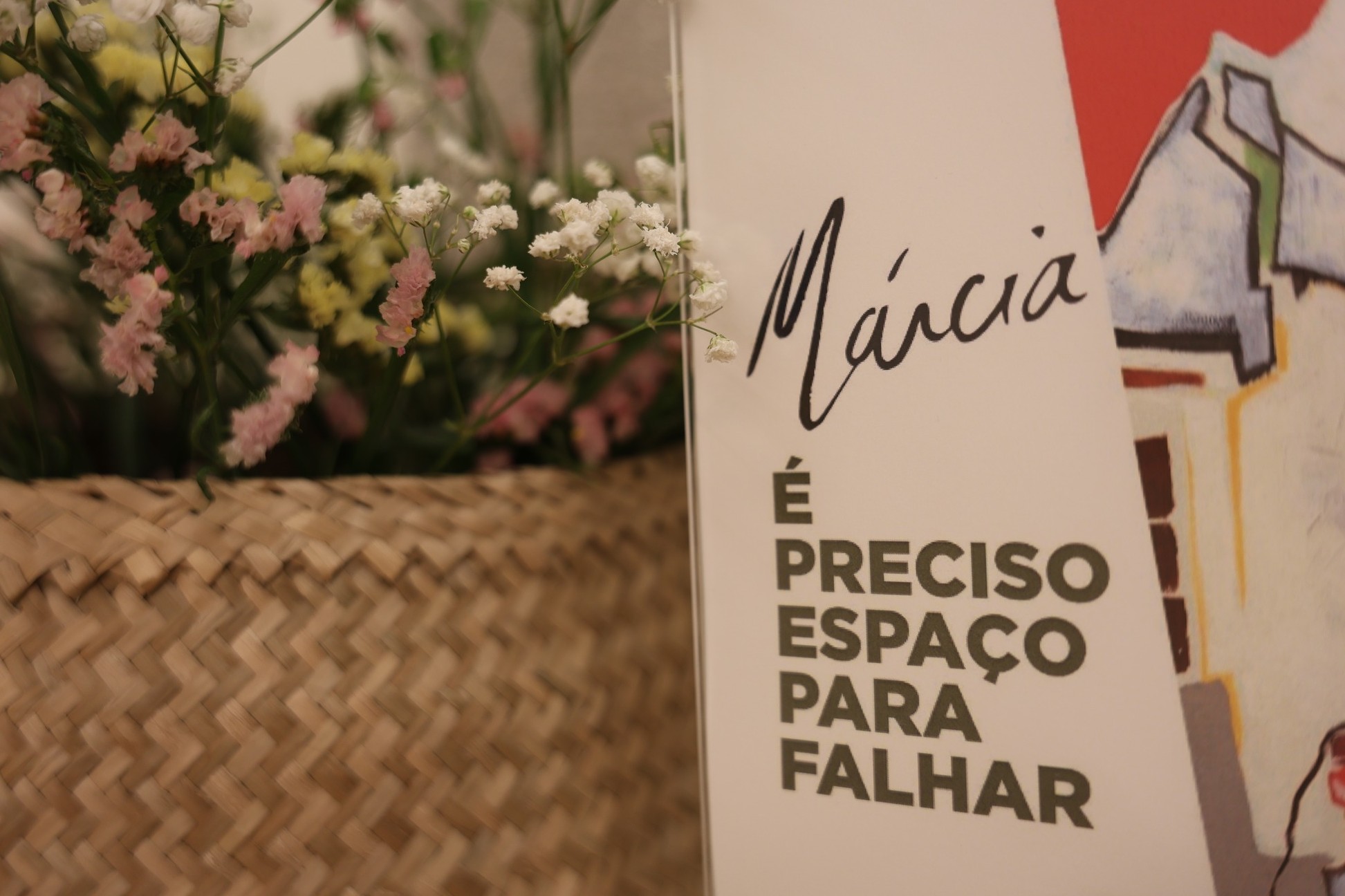 Reagendada a visita guiada da artista Márcia à sua exposição no MACC Baião