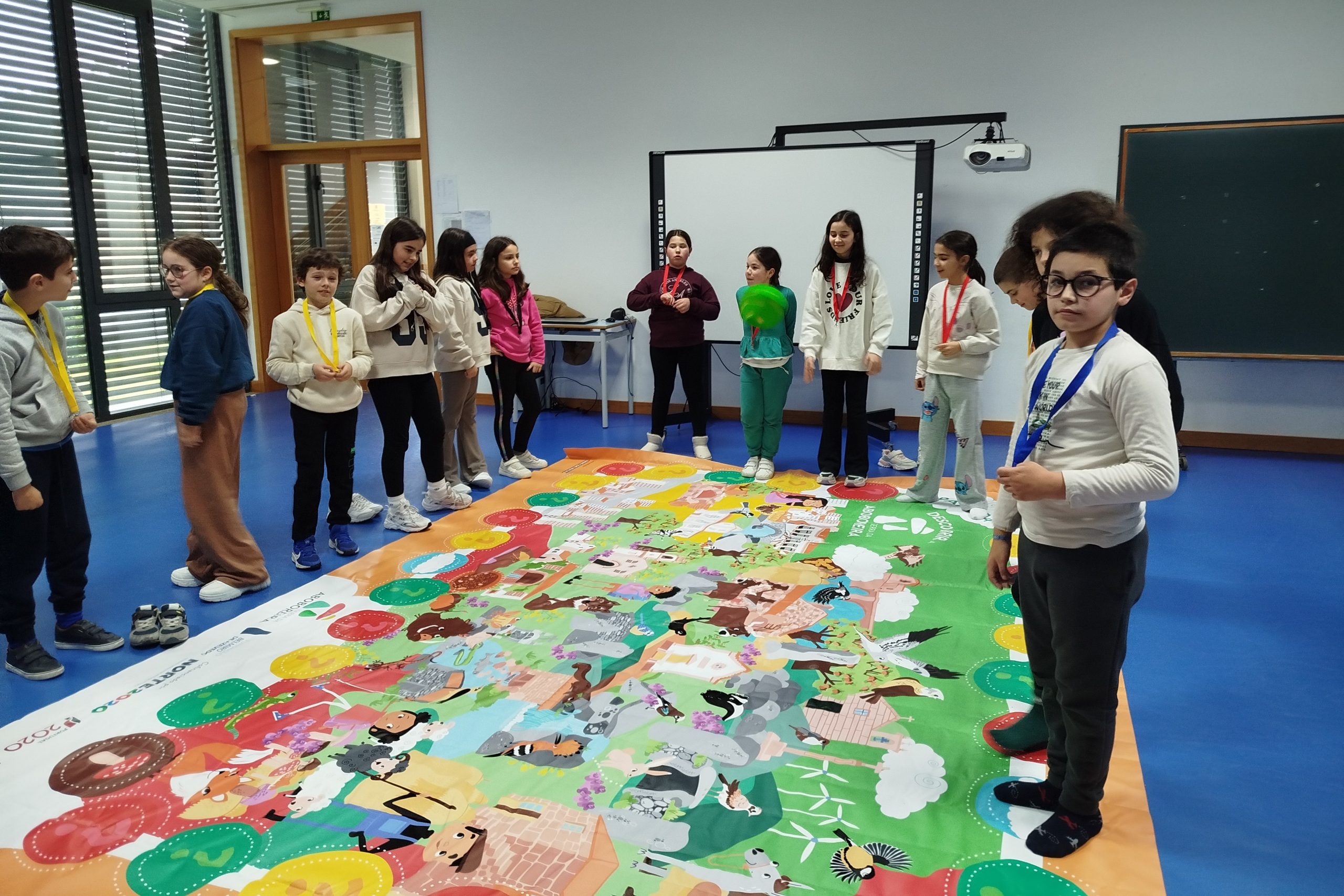 Alunos de Baião descobrem a Serra da Aboboreira através de atividades educativas interativas