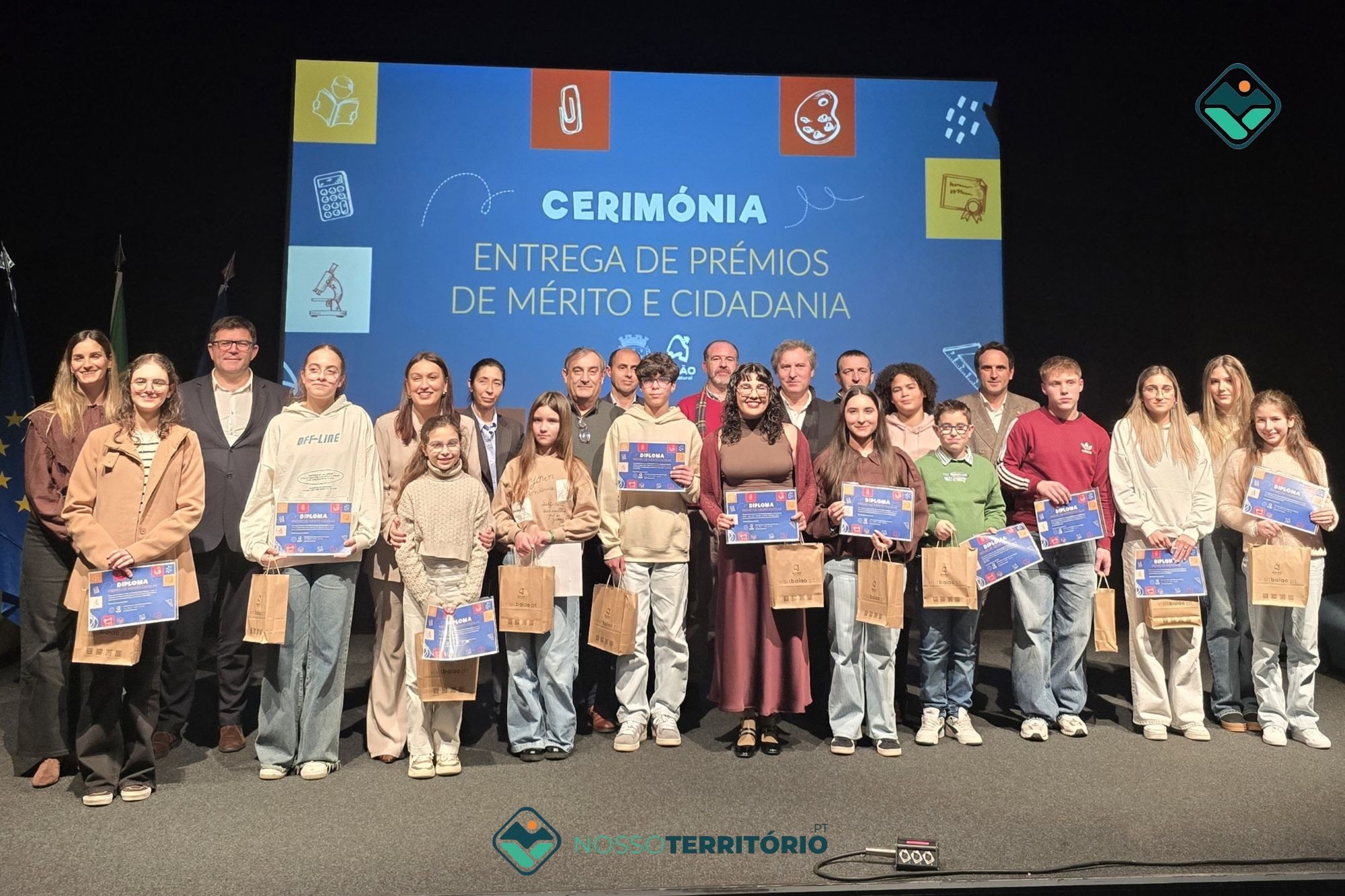 Baião atribuiu prémios de mérito e cidadania numa cerimónia abrilhantada pelo Conservatória de Música de Baião (C/VÍDEO)