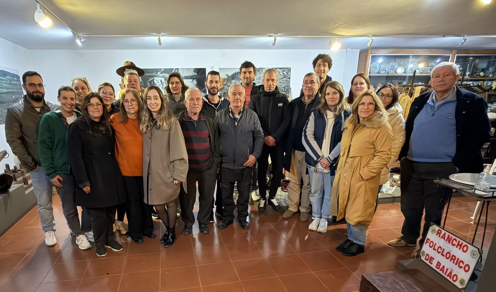 Novos corpos gerentes do Rancho Folclórico de Baião tomaram hoje posse