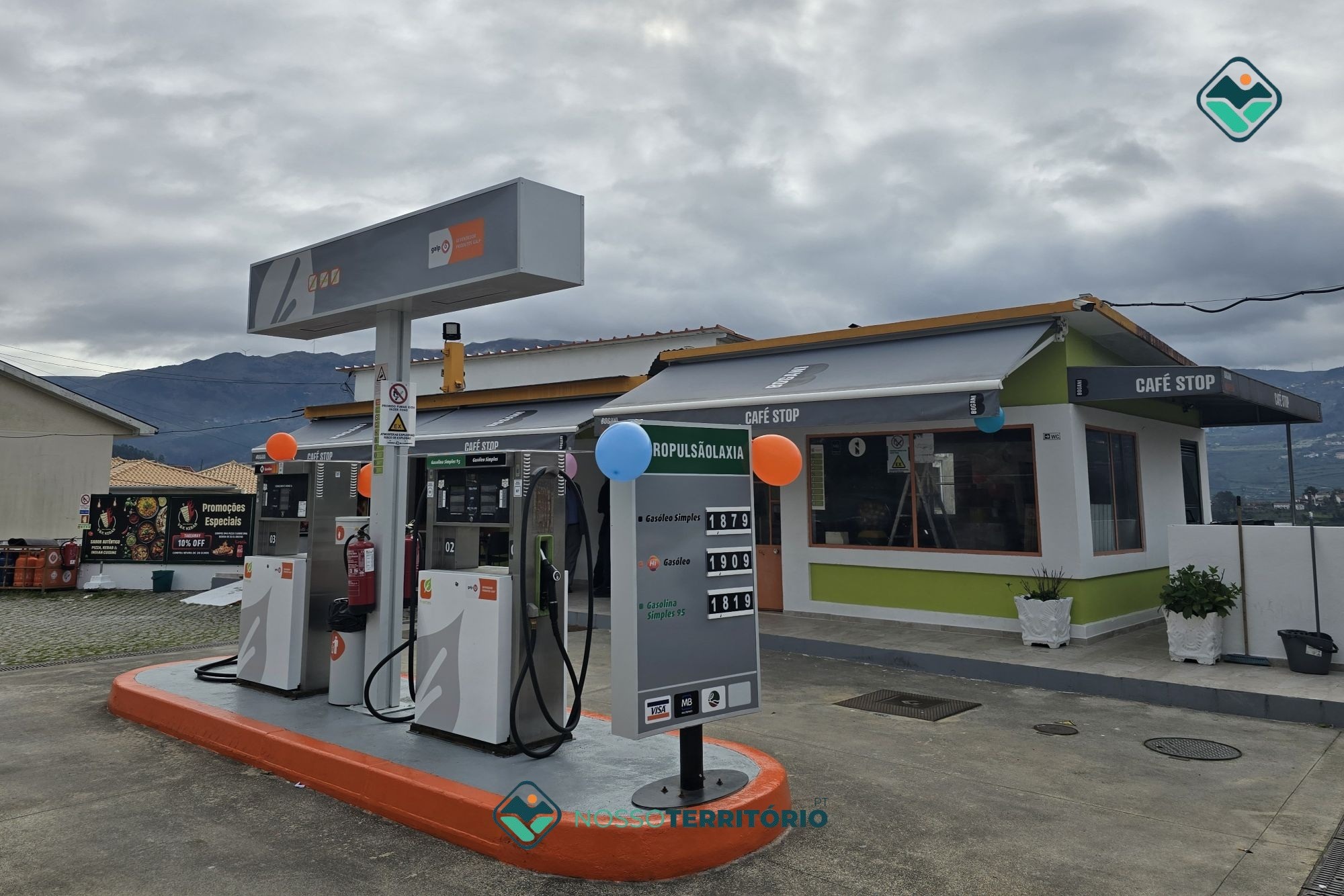 PUB: Bombas de combustível e café/restaurante em Frende abriram hoje ao público (C/VÍDEO)