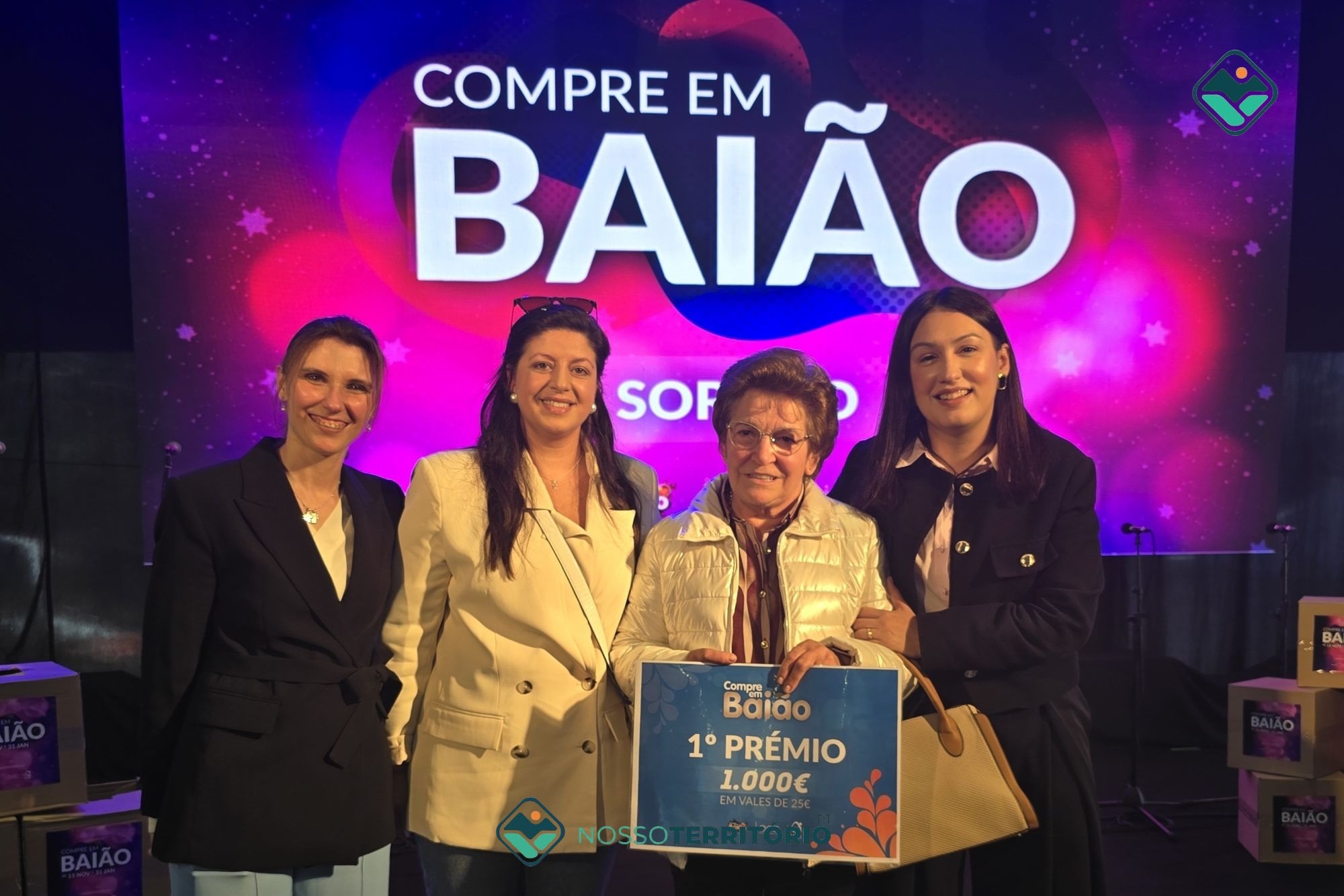 Sorteados os vencedores do concurso “Compre em Baião” que distribuiu dois mil euros em prémios