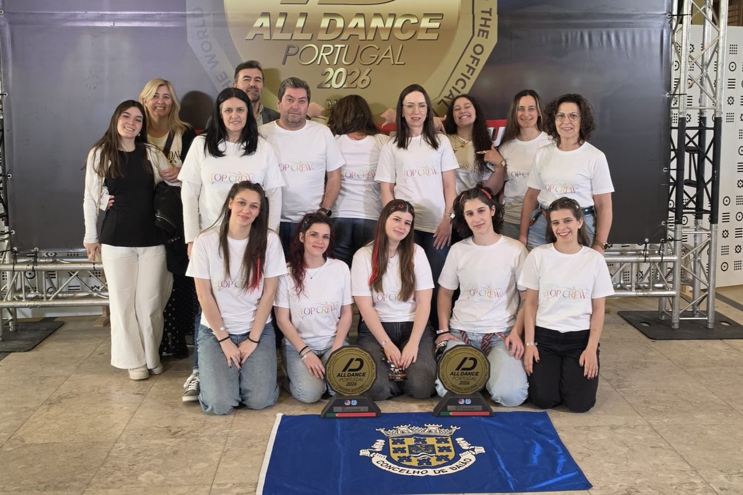 Grupo baionense Top Crew conquista o pódio no All Dance Portugal 2026 e apura-se para o Europeu