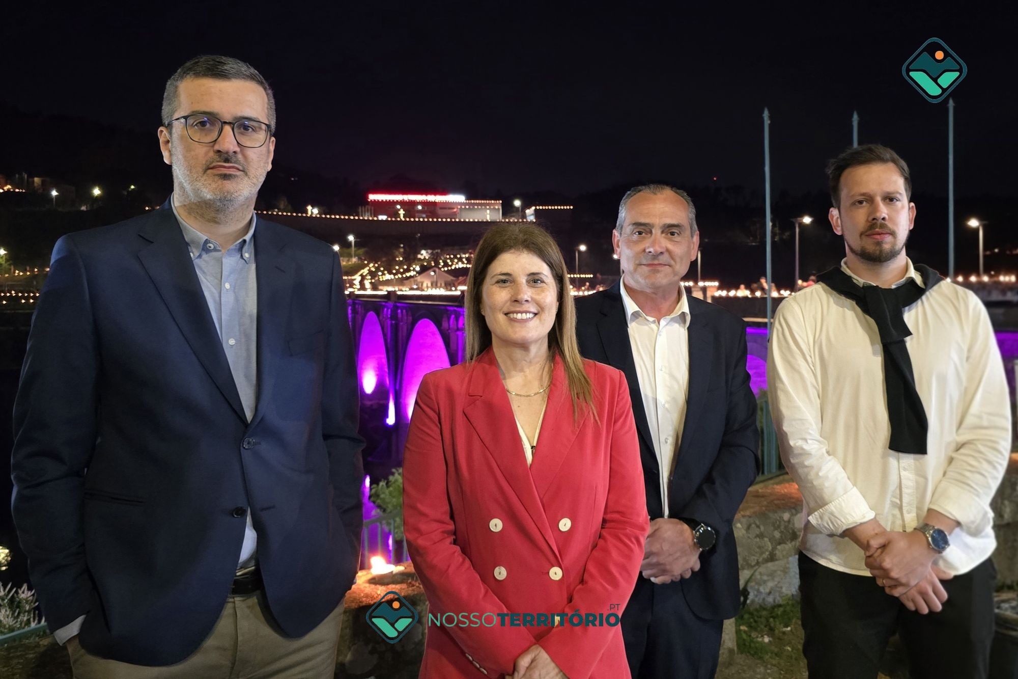Município do Marco de Canaveses inaugurou a iluminação da Ponte Duarte Pacheco (C/VÍDEO)