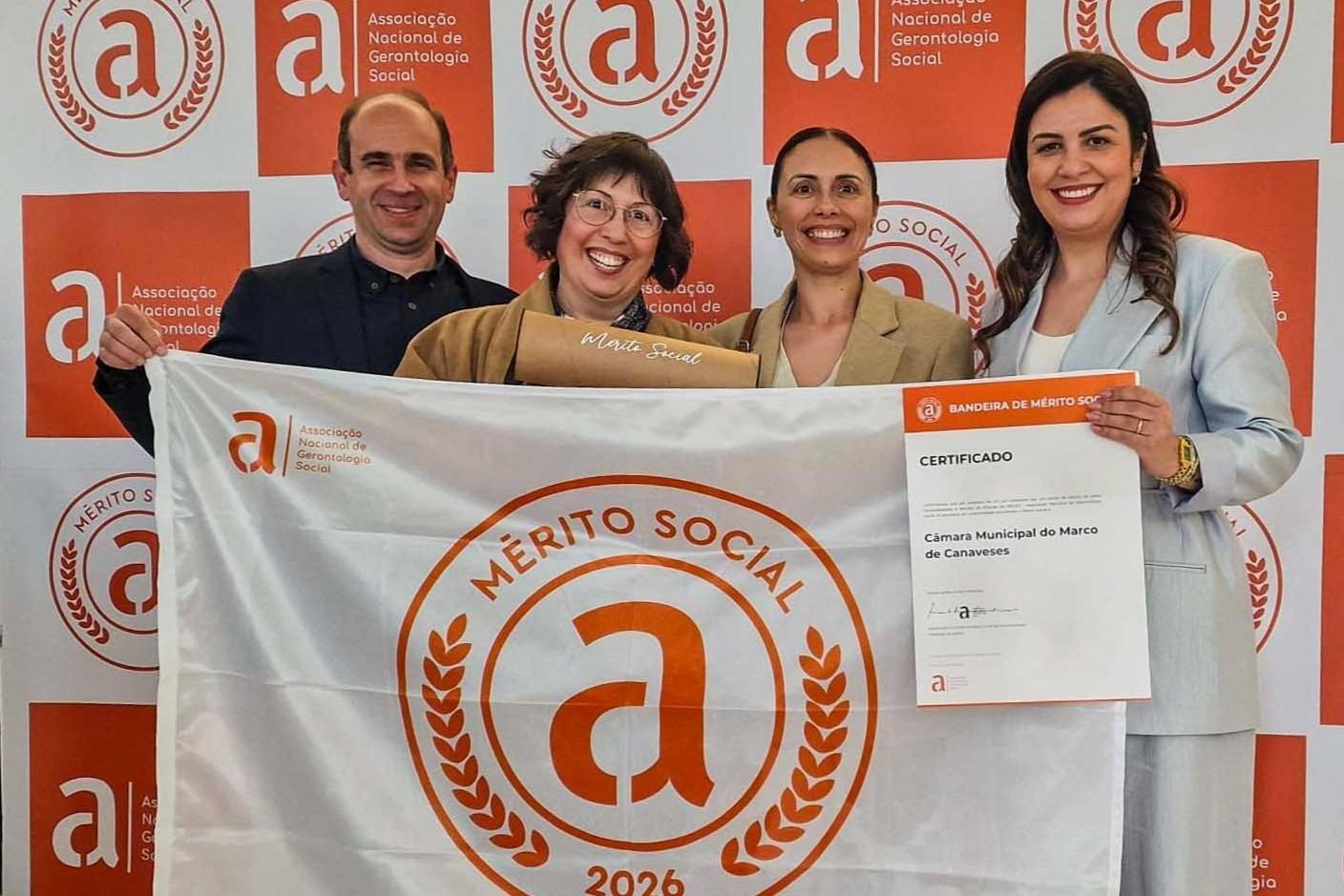 Projeto “culturaliDADES” responsável pela “Bandeira de Mérito Social 2026” atribuída ao Município do Marco de Canaveses