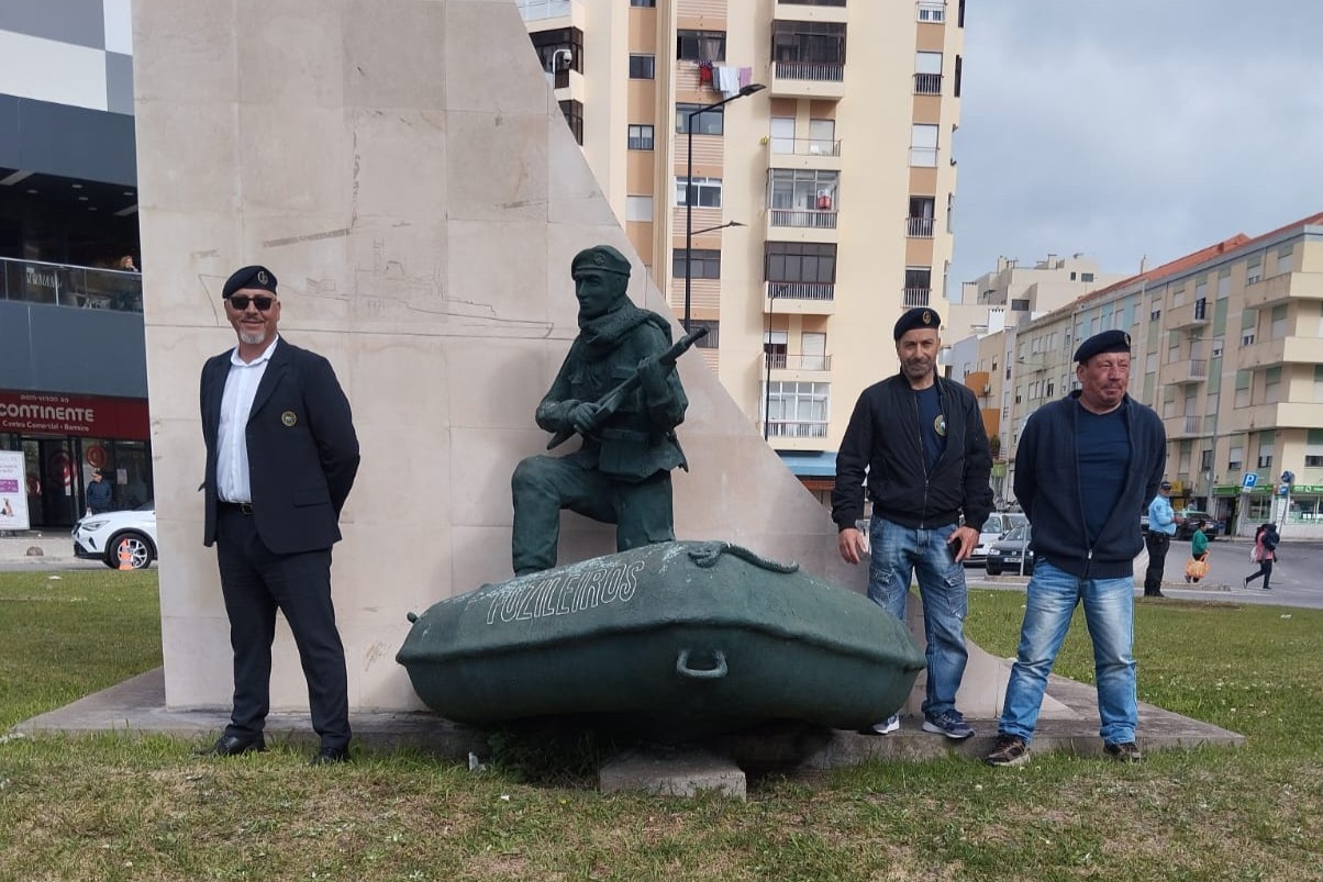 Núcleo de Fuzileiros de Baião marca presença no 49.º aniversário da Associação de Fuzileiros no Barreiro