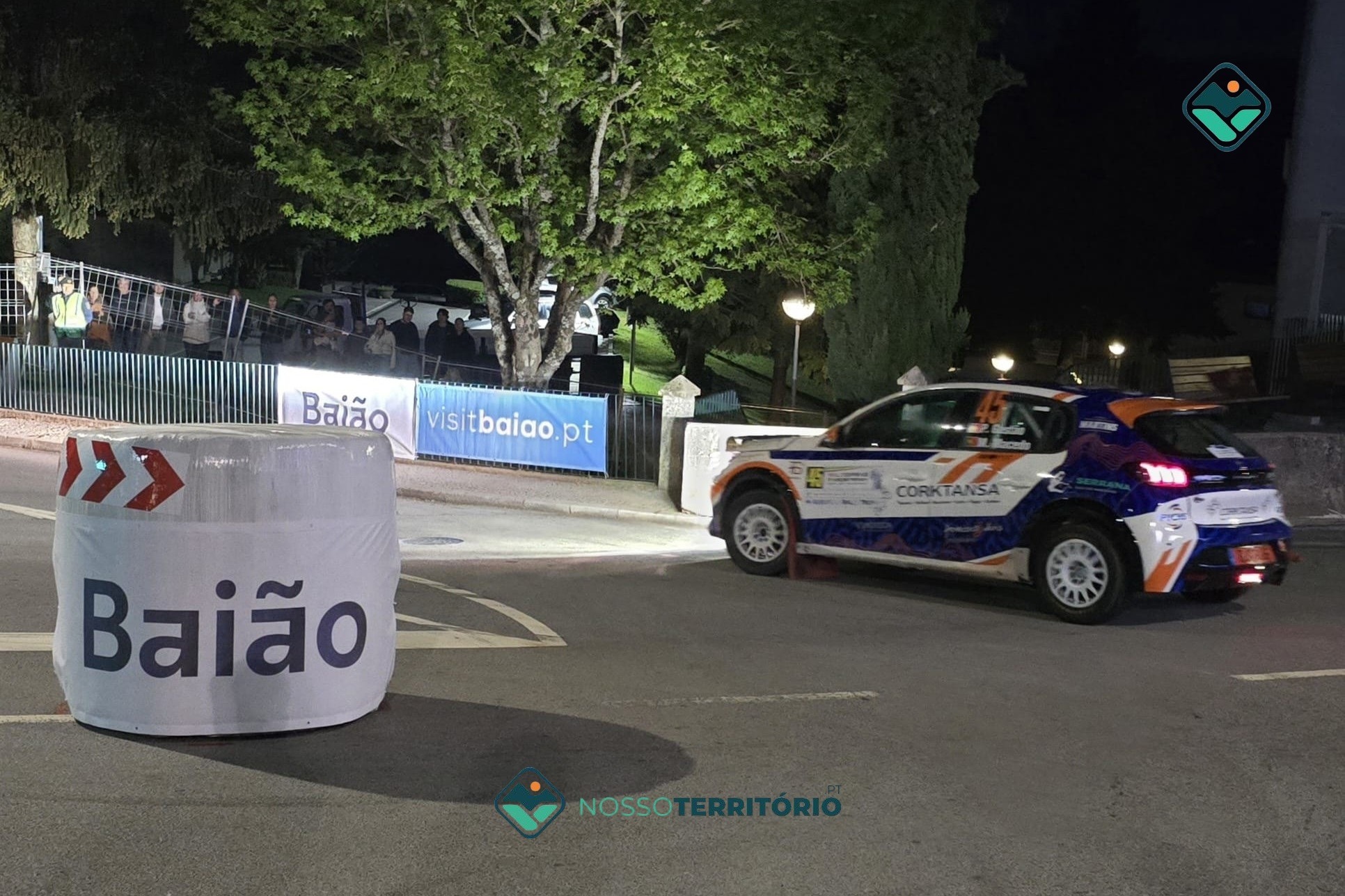 Baião recebeu a Super Especial Noturna do Rali Terras d’Aboboreira com espetáculo e muito público (C/VÍDEO)