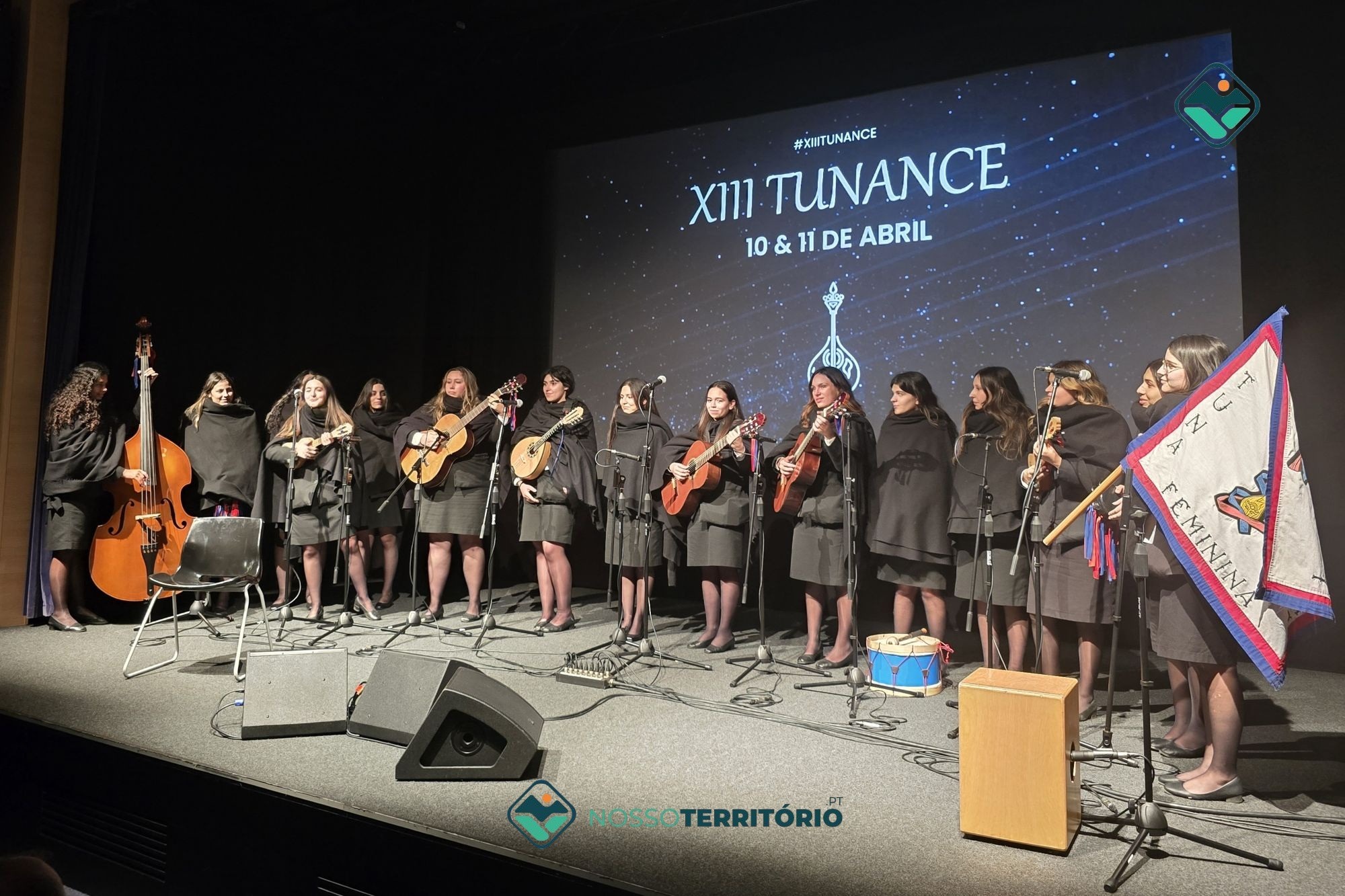 XIII Tunance arrancou com as serenatas e prossegue hoje com o festival no Mosteiro de Ancede (C/VÍDEO)