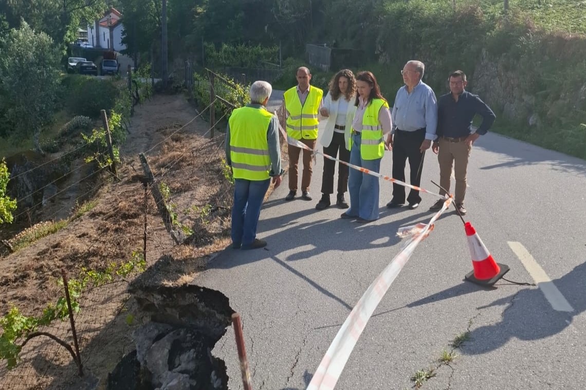 Autarca de Baião visita freguesias para avaliar e delinear o avanço de obras prioritárias resultantes do mau tempo