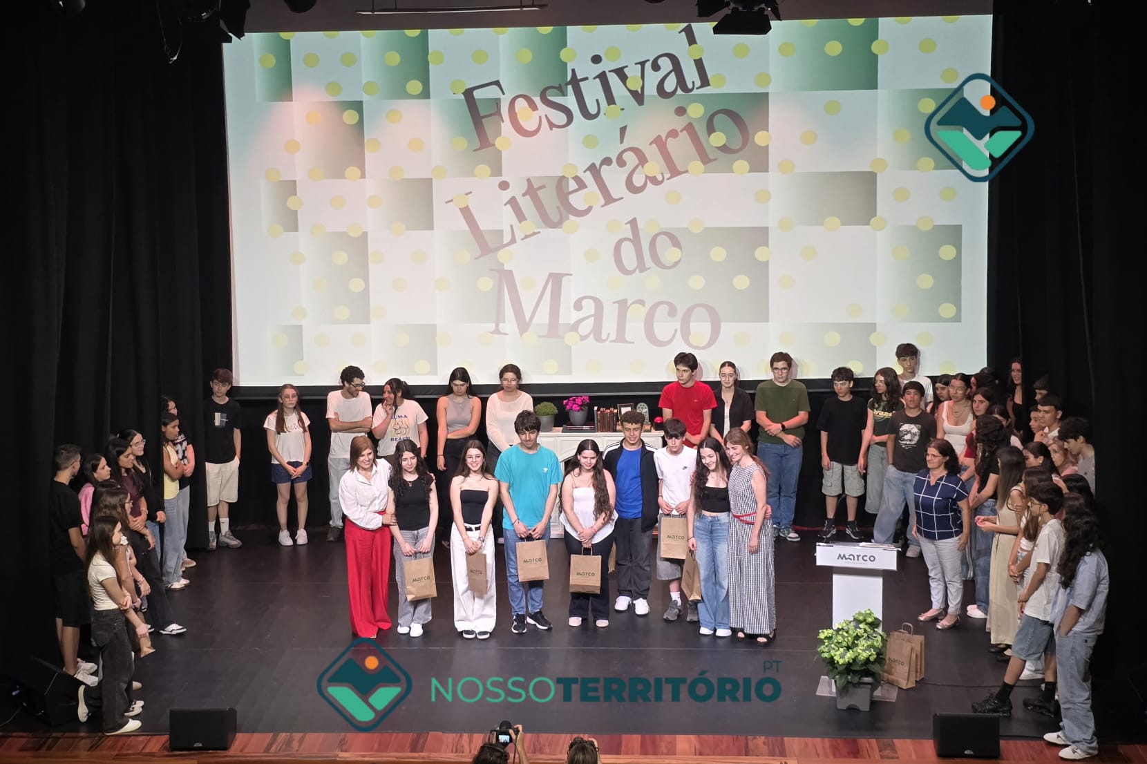 Festival Literário do Marco arrancou com Rita Redshoes e a 5.ª edição do Concurso Literário e Artístico FLIM (C/VÍDEO)