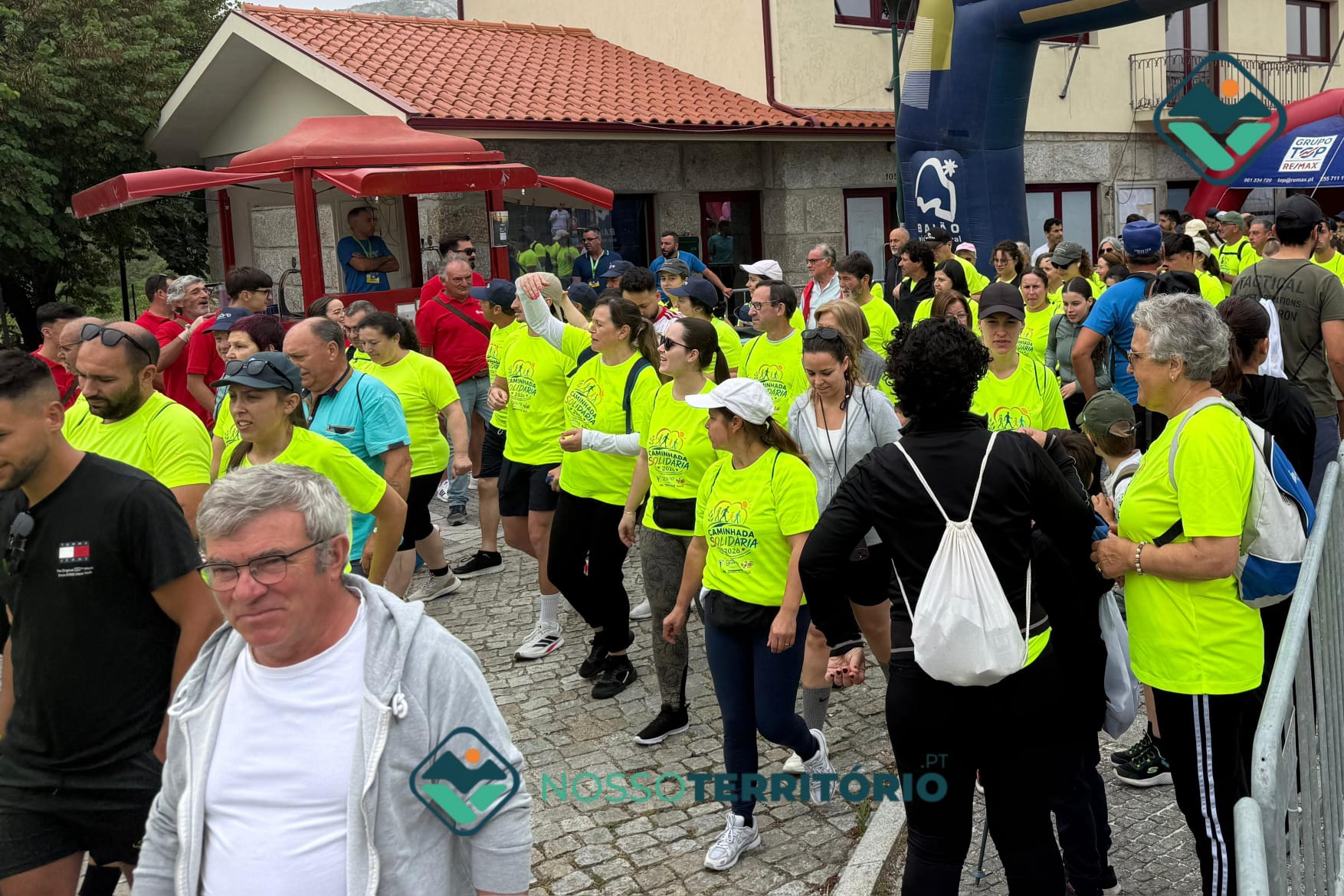 Cerca de 400 pessoas participaram na caminhada solidária da Associação AMIGO do Gove (C/VÍDEO)