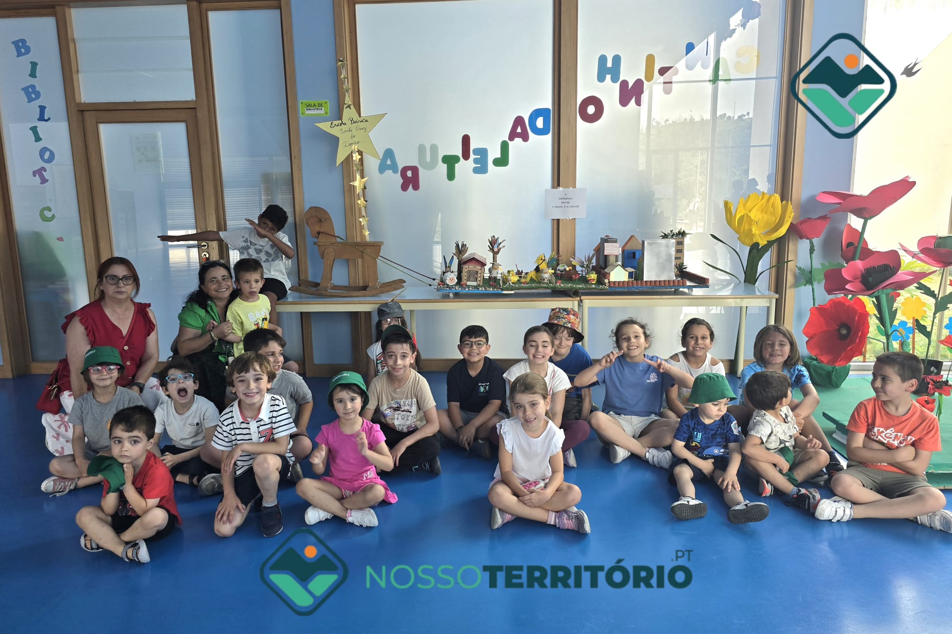 Turmas do pré-escolar e 1.º ciclo de Eiriz e de Santa Cruz do Douro pegaram num livro e transformaram a história numa exposição temática (C/VÍDEO)