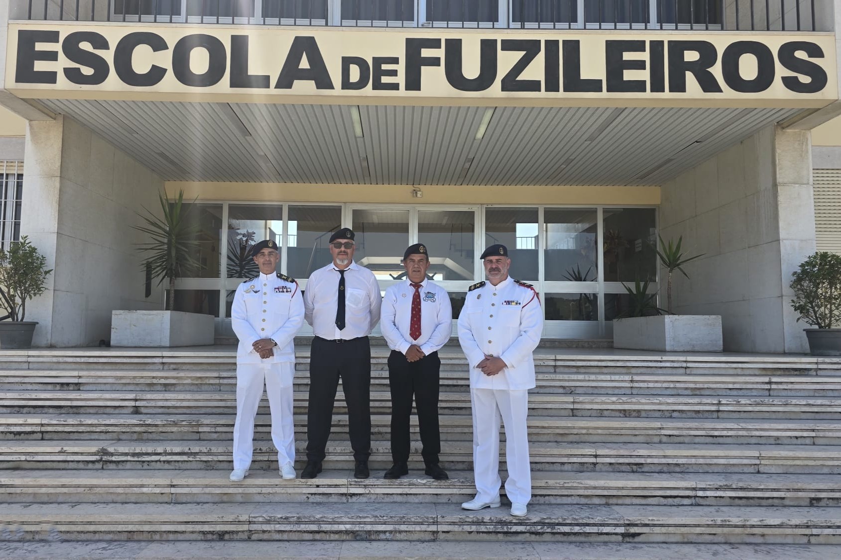 Baionense Manuel Carvalho é patrono do curso de fuzileiros na Escola de Fuzileiros da Marinha