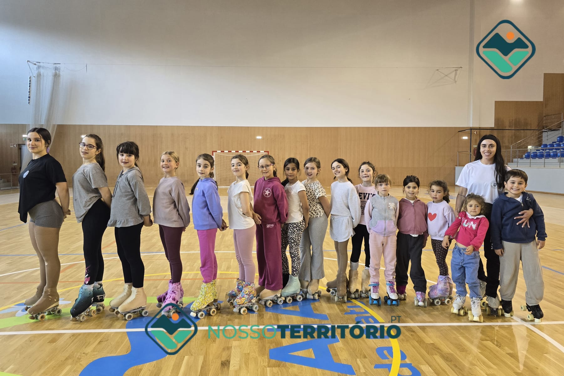 Clube de Patinagem da Casa do Povo de Soalhães regressou ao Multiusos de Baião (C/VÍDEO)