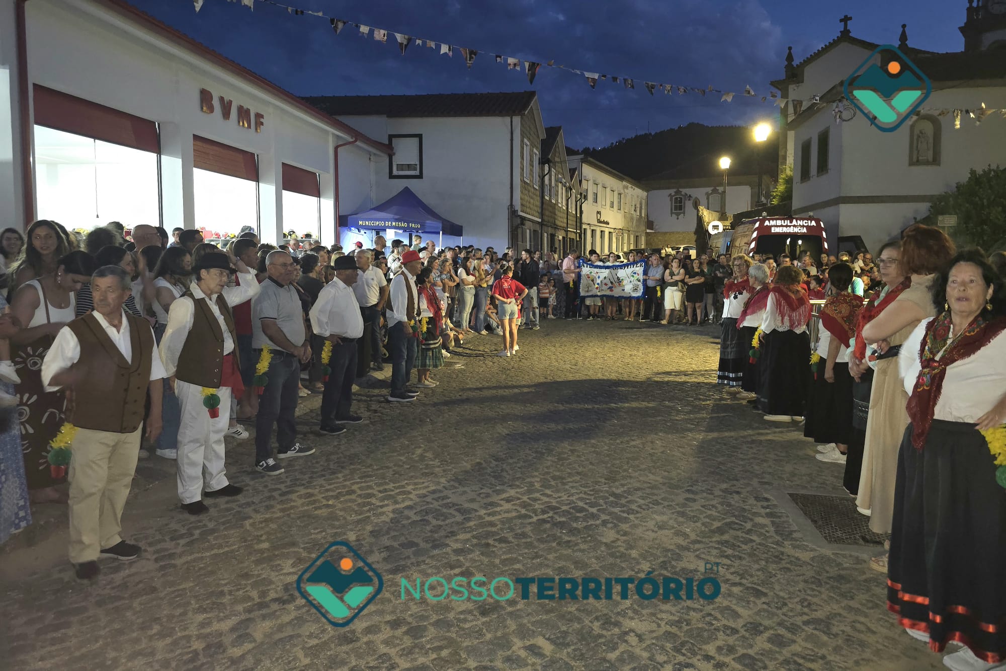Marchas populares intergeracionais animaram a Festa de Santo António dos Bombeiros de Mesão Frio (C/VÍDEO)
