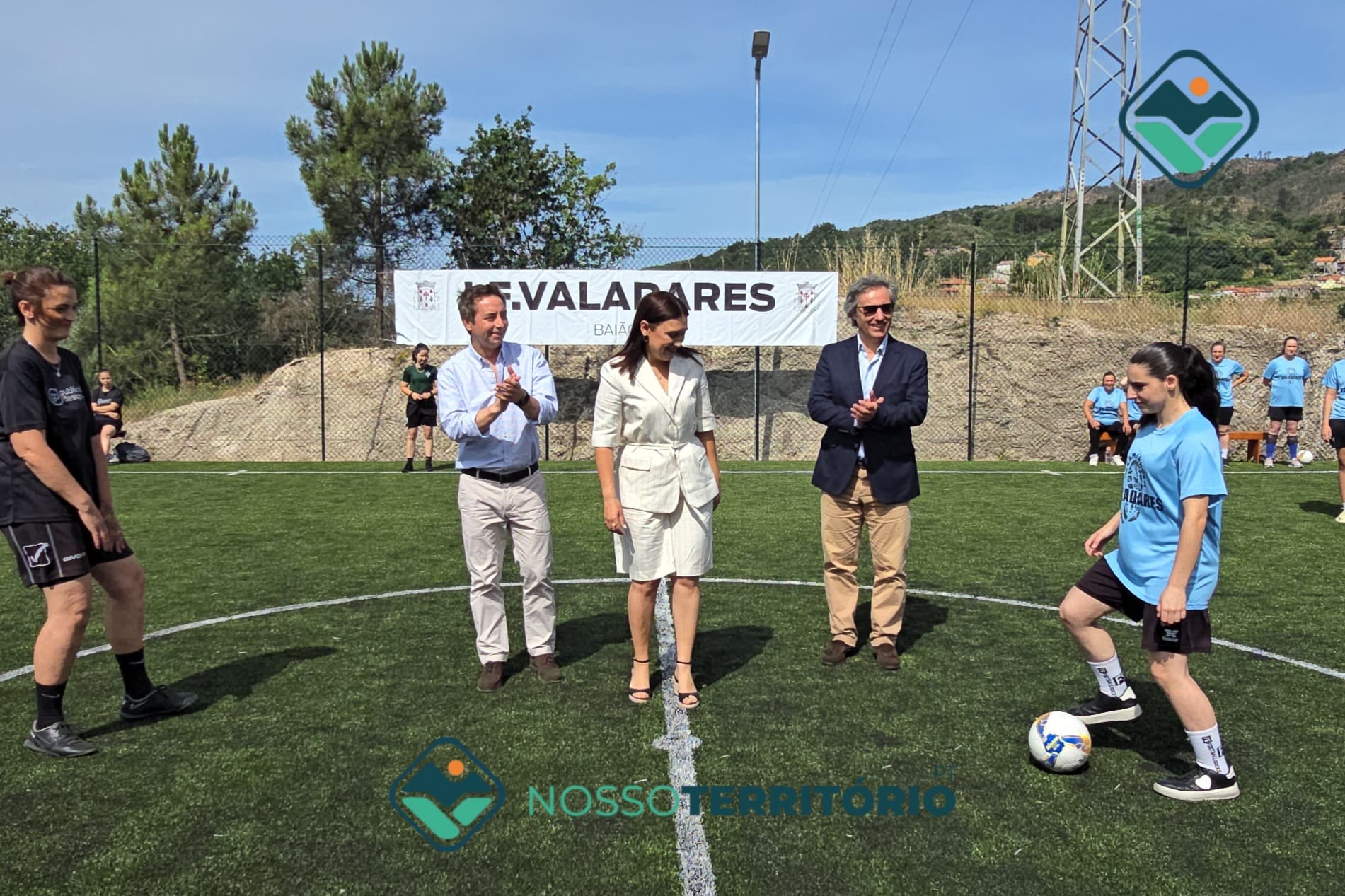 Polidesportivo de Valadares inaugurado em dia de estreia do primeiro torneio de futebol da freguesia (C/VÍDEO)