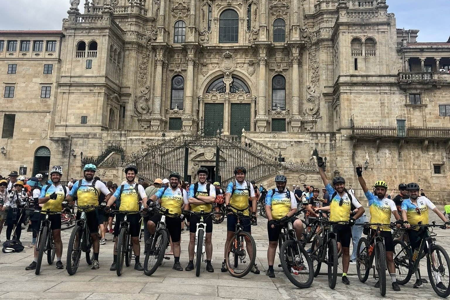 Atletas da ACR Gove realizaram peregrinação de bicicleta a Santiago de Compostela