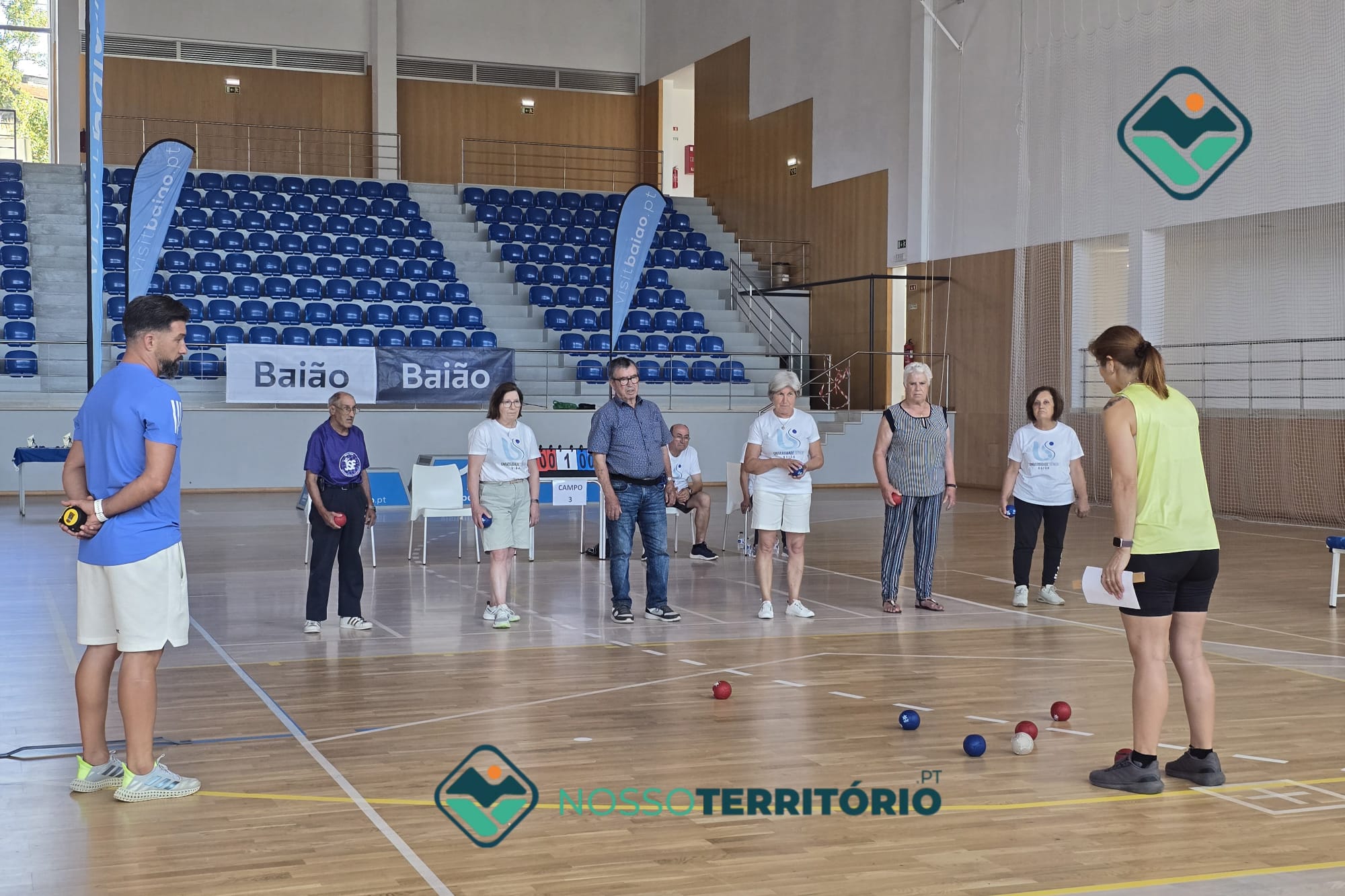 Equipas do concelho de Baião disputaram o Torneiro de Boccia Sénior Municipal (C/VÍDEO)