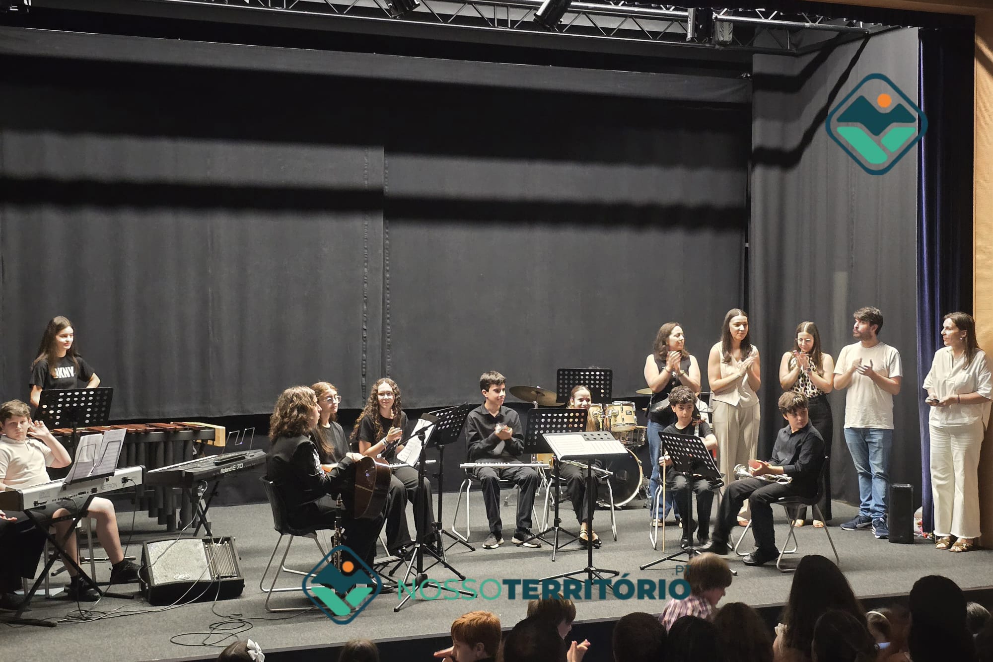 Concerto de Encerramento do Conservatório de Música de Baião juntou talento e música em palco (C/VÍDEO)