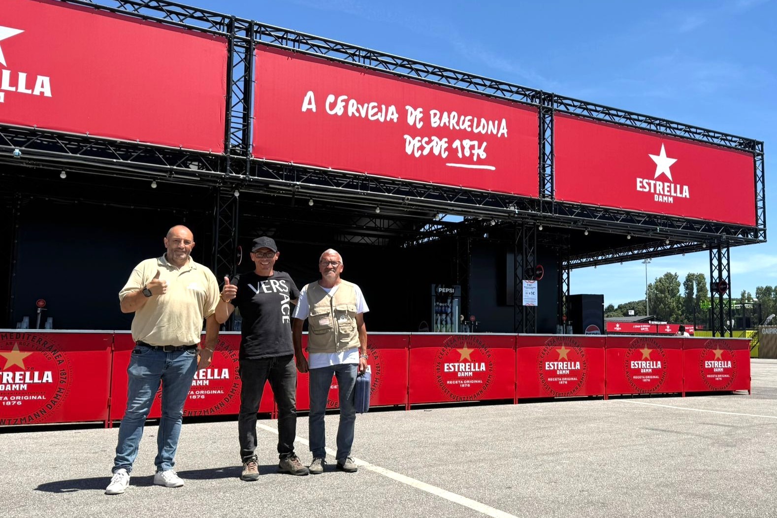 Empresa baionense Tecnicancêde responsável por parte da logística do Primavera Sound Porto