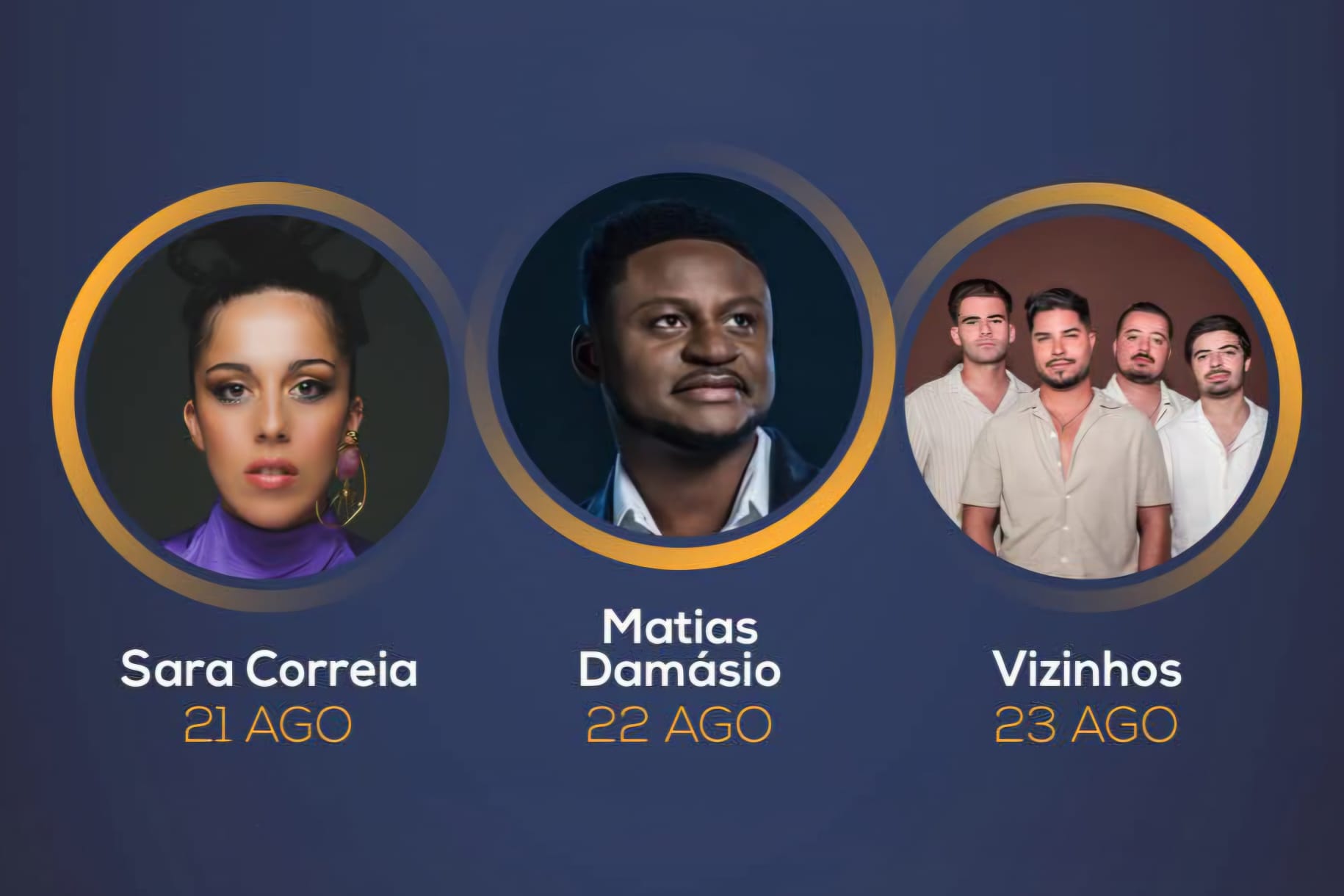 Sara Correia, Matias Damásio e Vizinhos nas Festas Concelhias e de São Bartolomeu em Baião