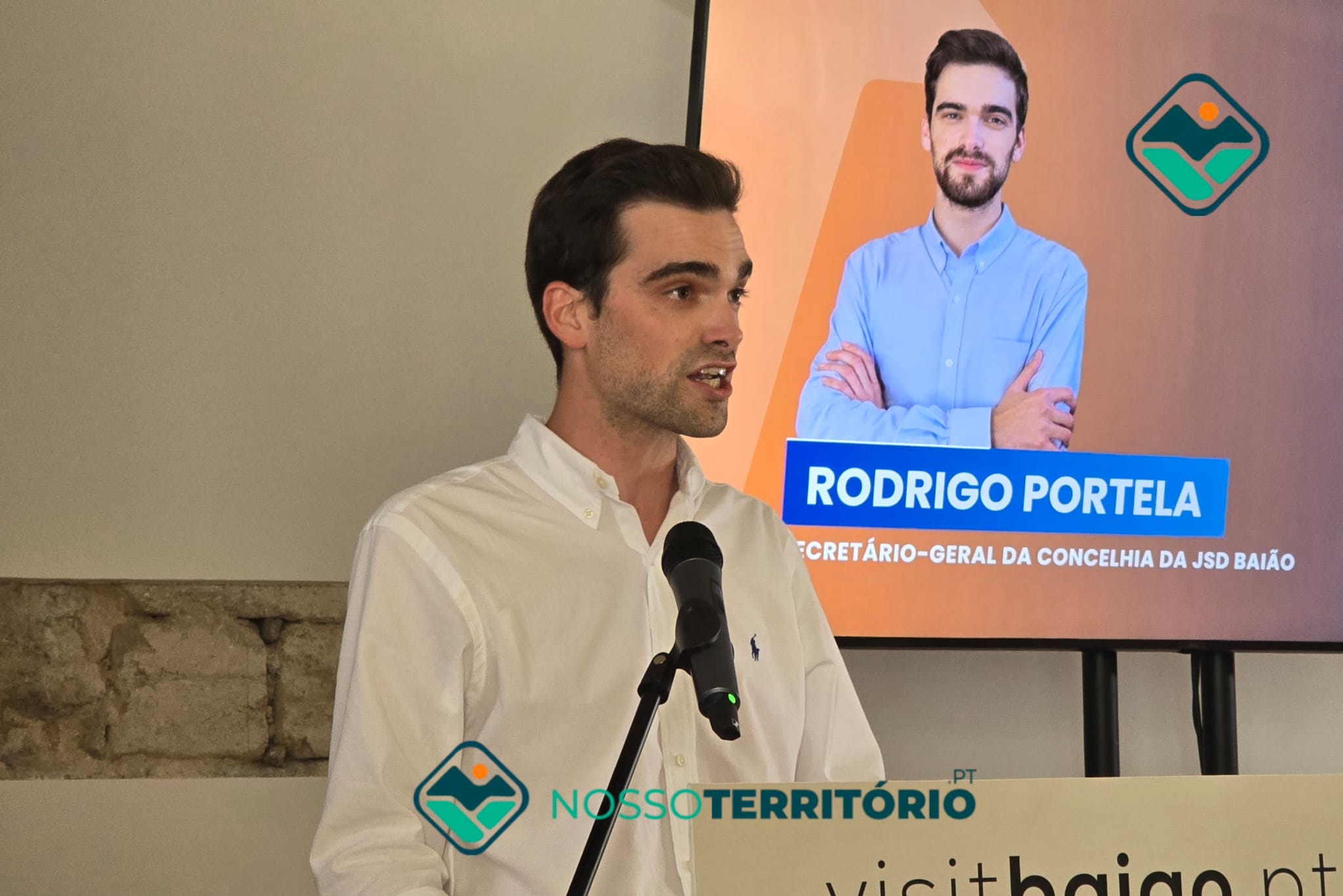 Rodrigo Portela lidera a Juventude Social Democrata de Baião